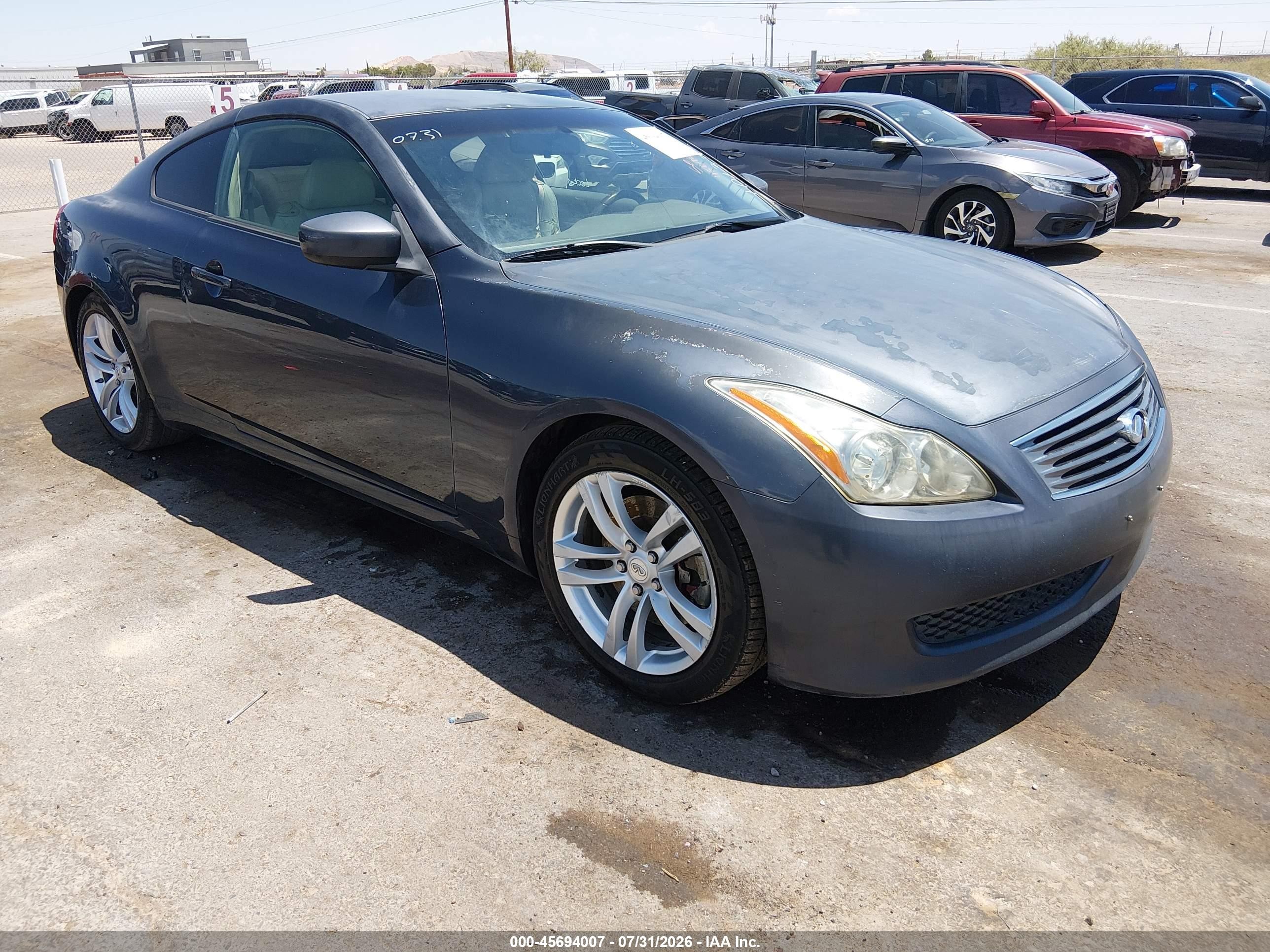 2010 Infiniti G37 Journey, VIN JN1CV6EK2AM101372 — Side