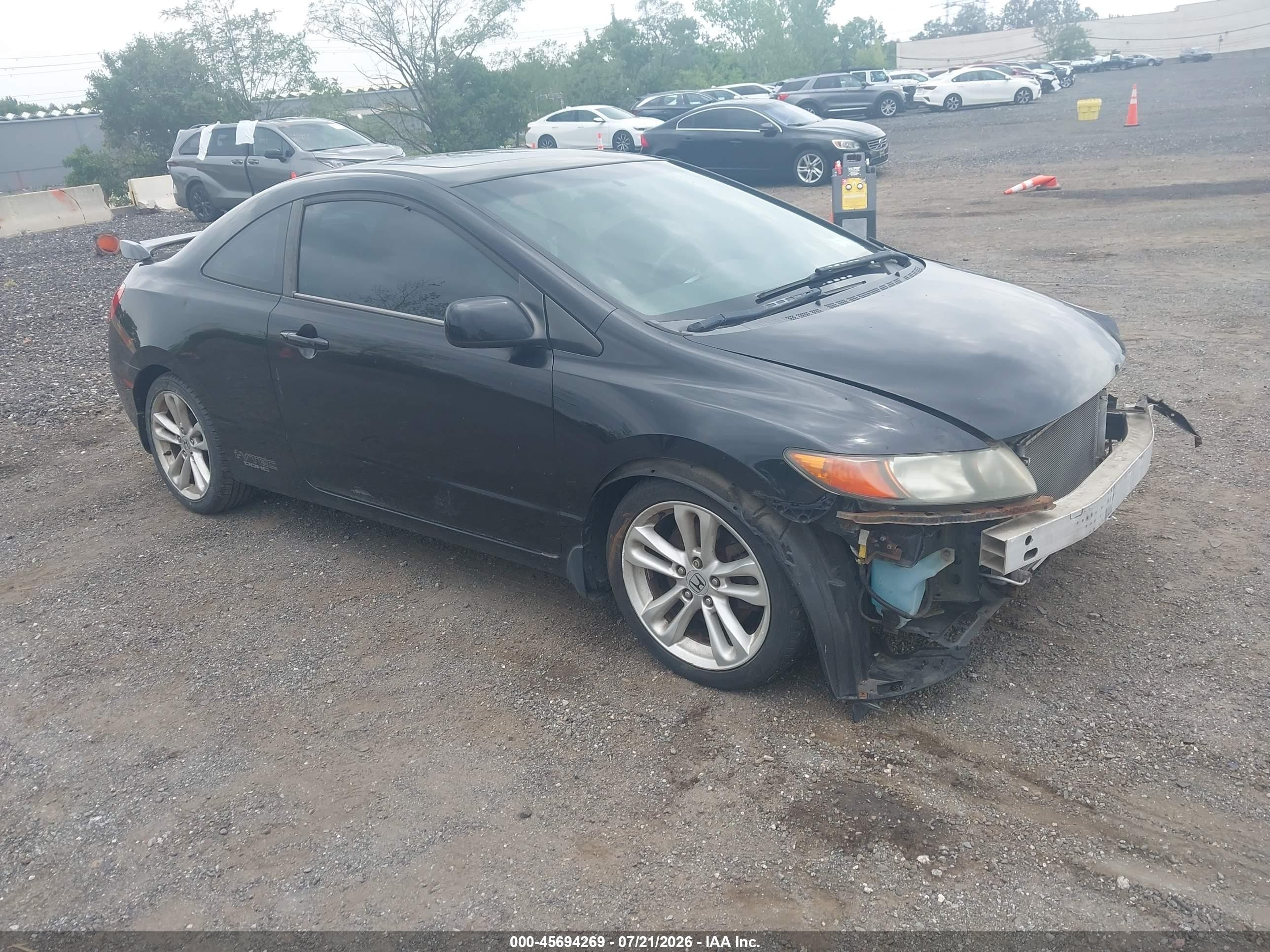 2006 Honda Civic Si, VIN 2HGFG21506H705205 — Normal wear
