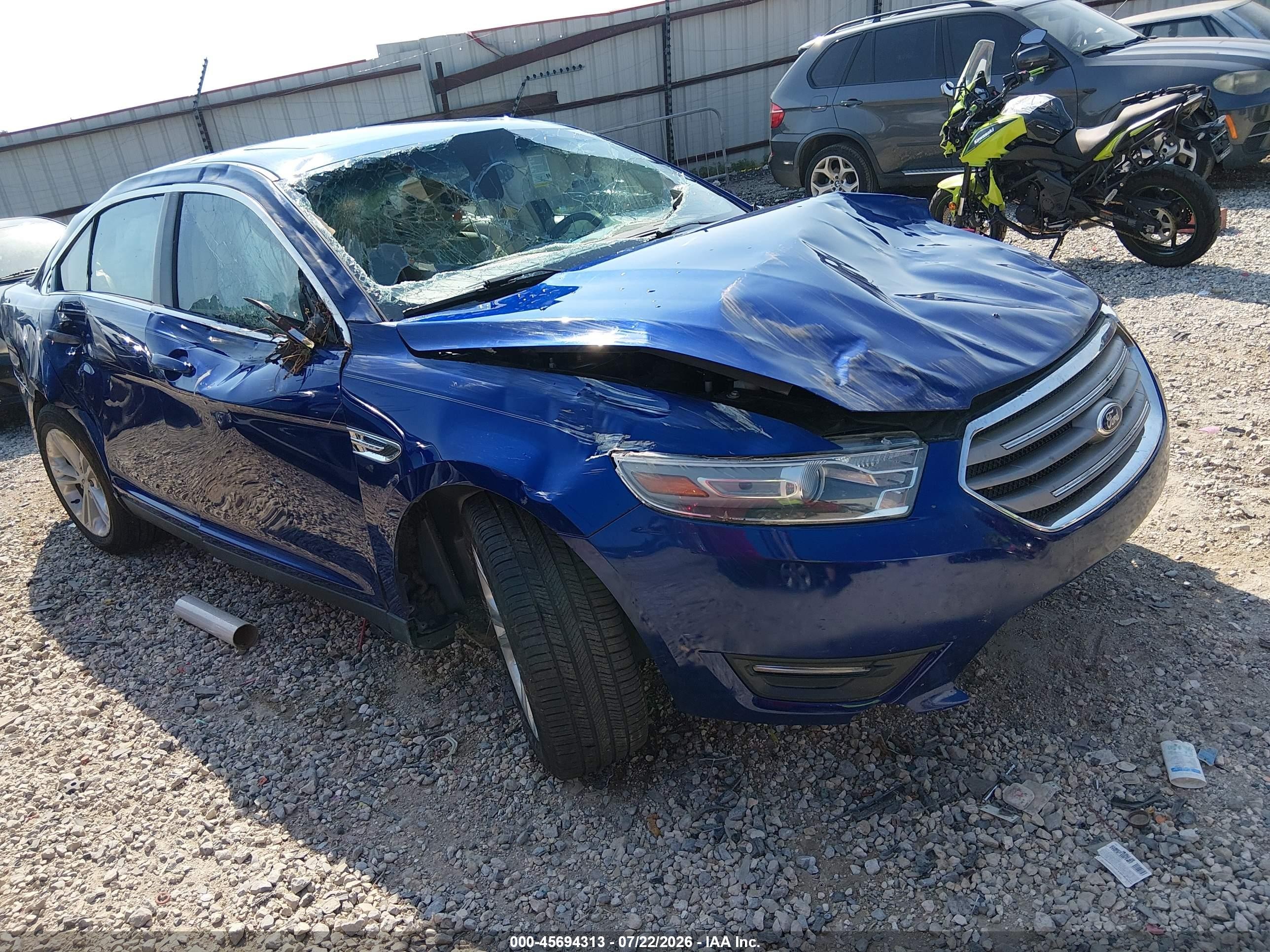 2013 Ford Taurus SEL, VIN 1FAHP2E81DG120305 — Rollover