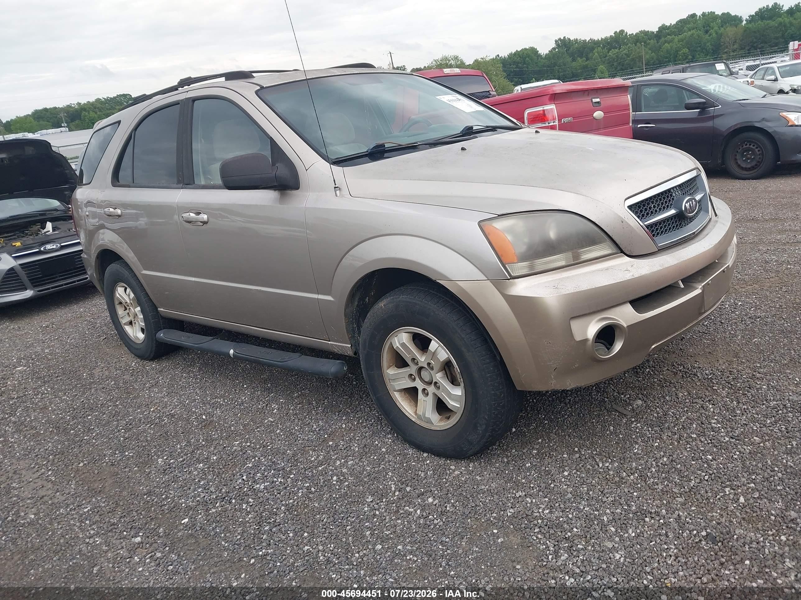2006 Kia Sorento LX, VIN KNDJD733565641258 — Обычный износ