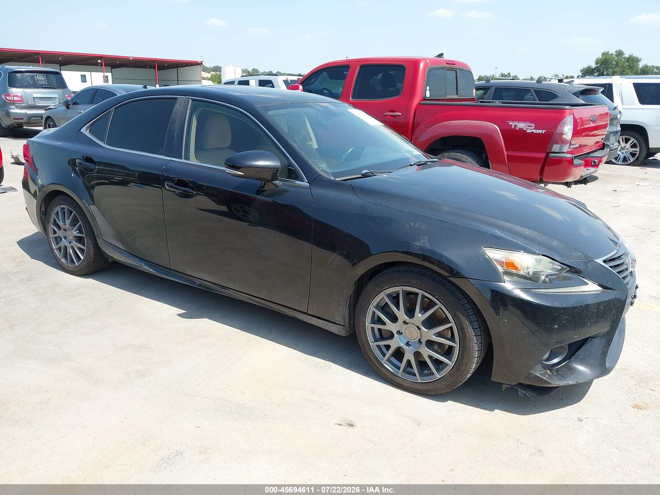 2016 Lexus IS 200t, VIN JTHBA1D25G5020747 — Water / flood