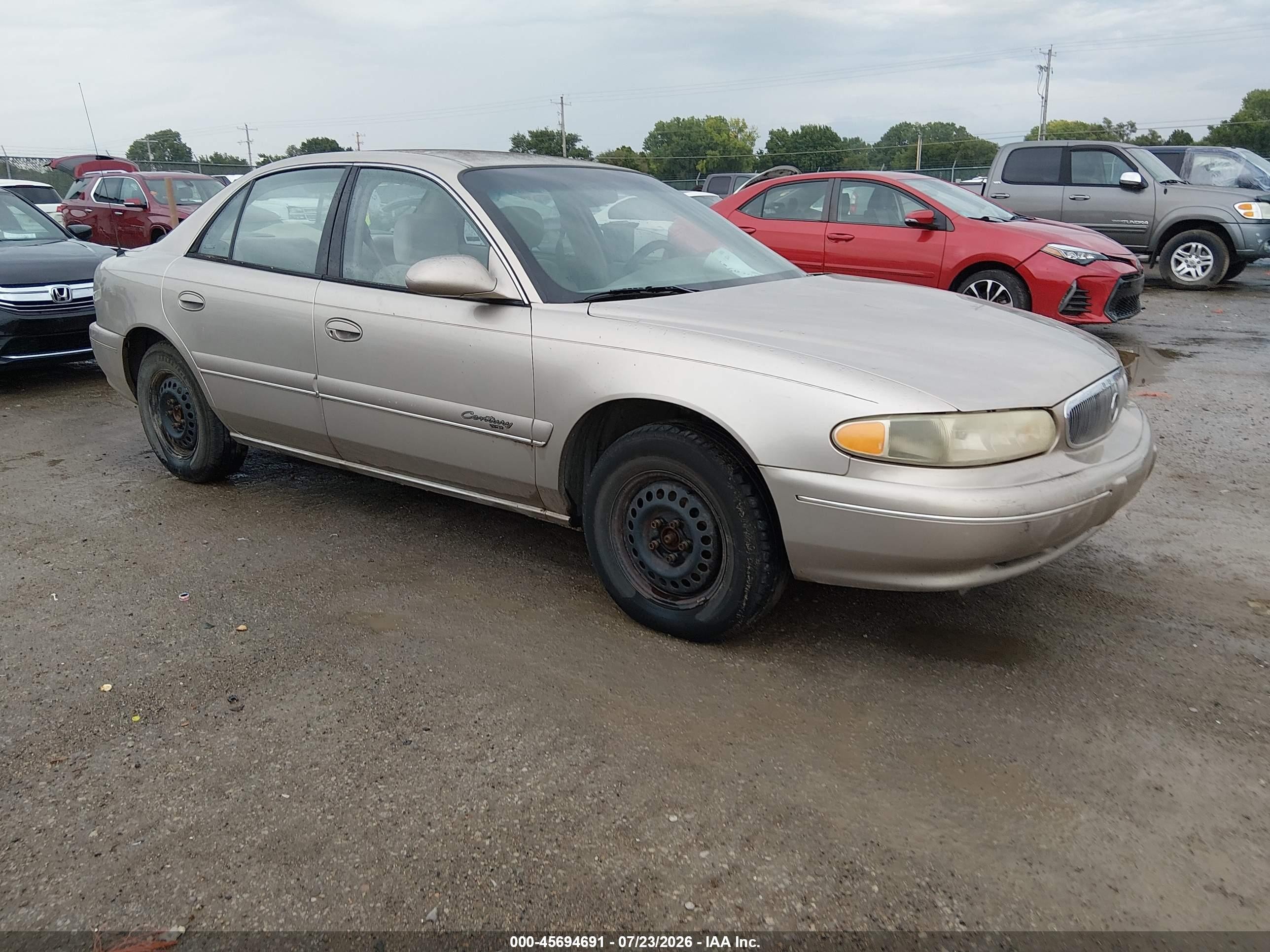 1999 Buick Century Limited, VIN 2G4WY52M7X1413673 — Rear end