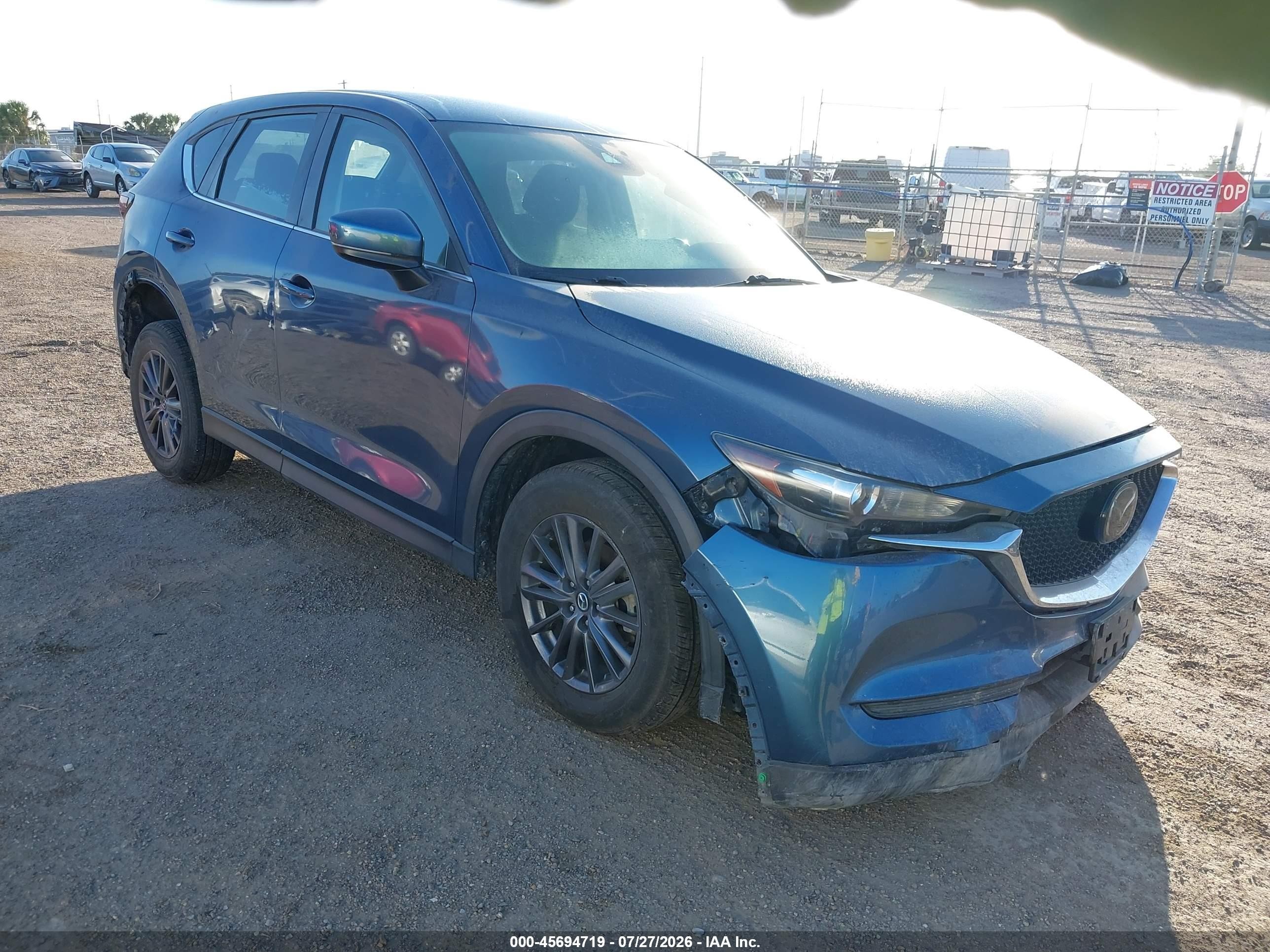 2021 Mazda CX-5 Sport, VIN JM3KFABM9M0334733 — Normal wear
