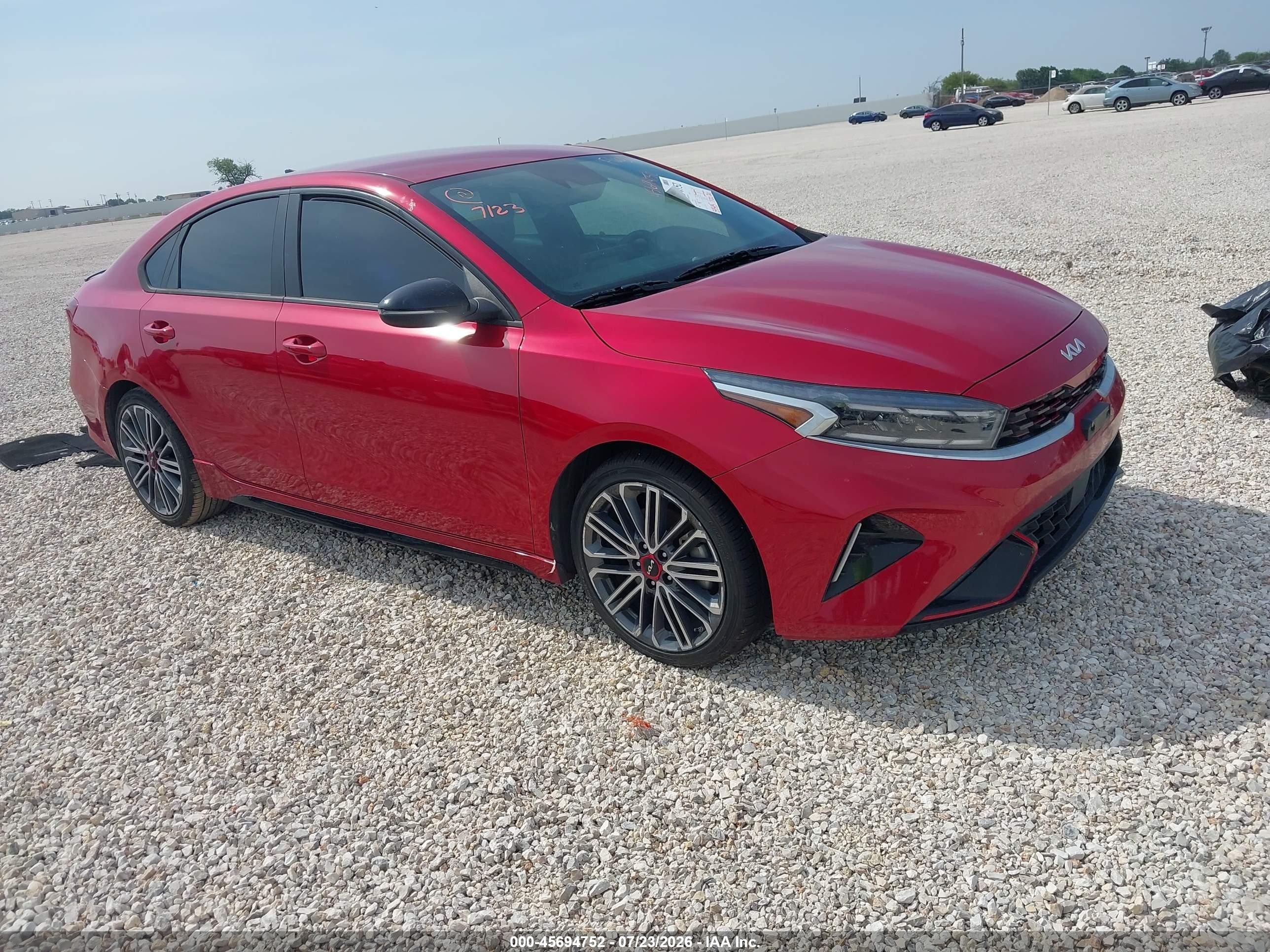 2023 Kia Forte GT, VIN 3KPF44AC4PE523957 — Water / flood