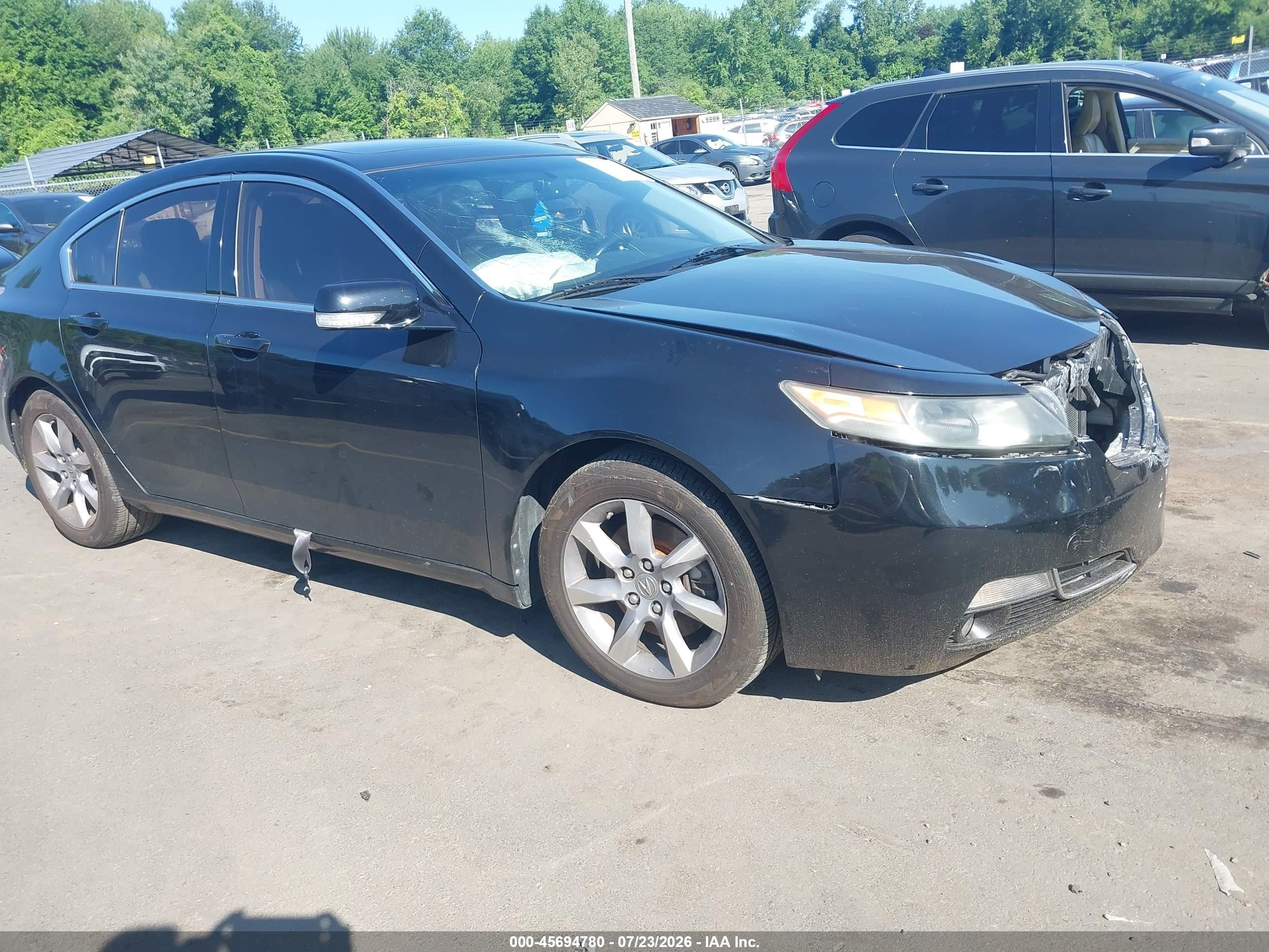 2013 Acura TL Technology, VIN 19UUA9F58DA003333 — Front end