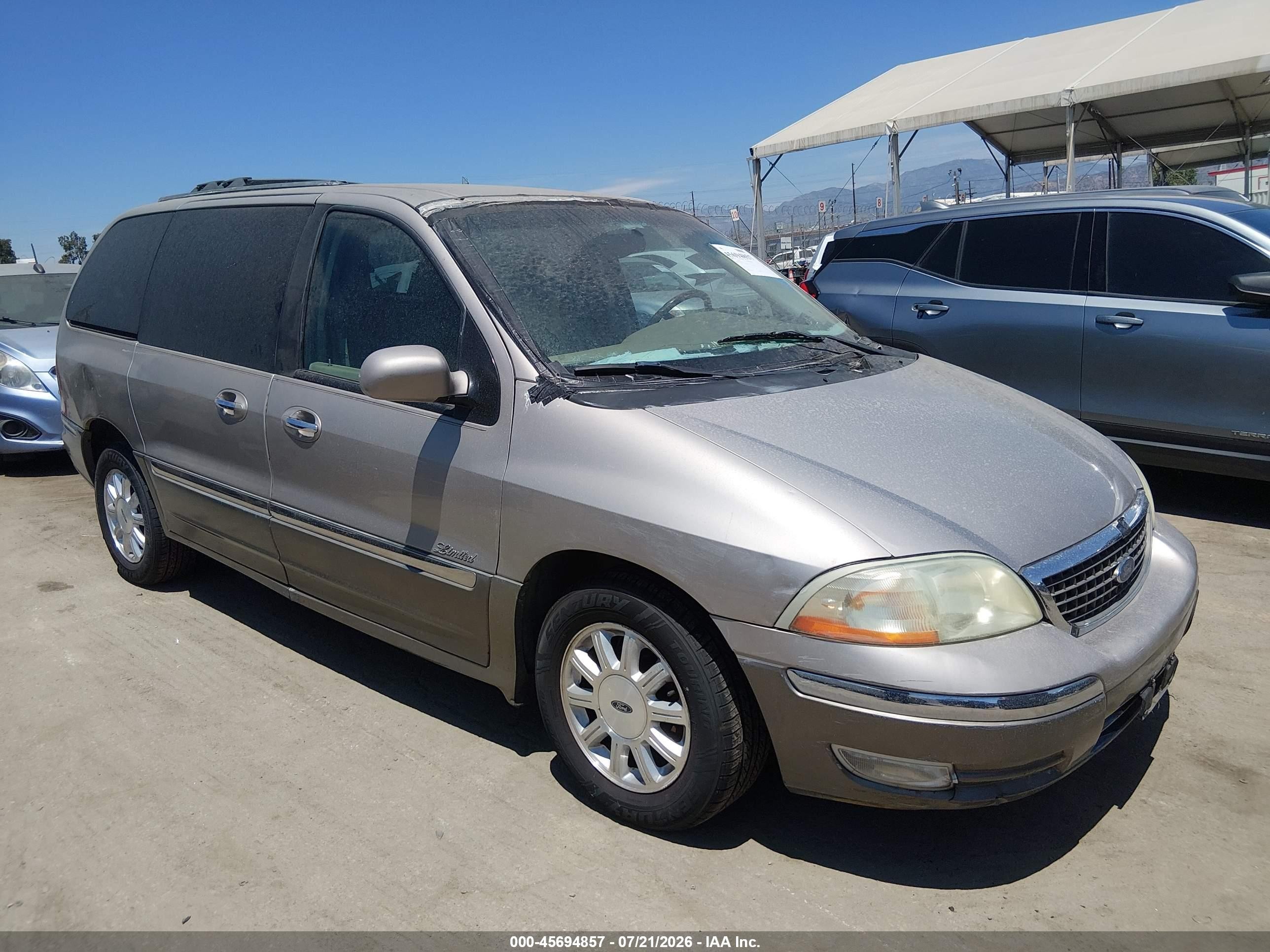 2002 Ford Windstar LTD, VIN 2FMDA58492BB15437 — Normal wear