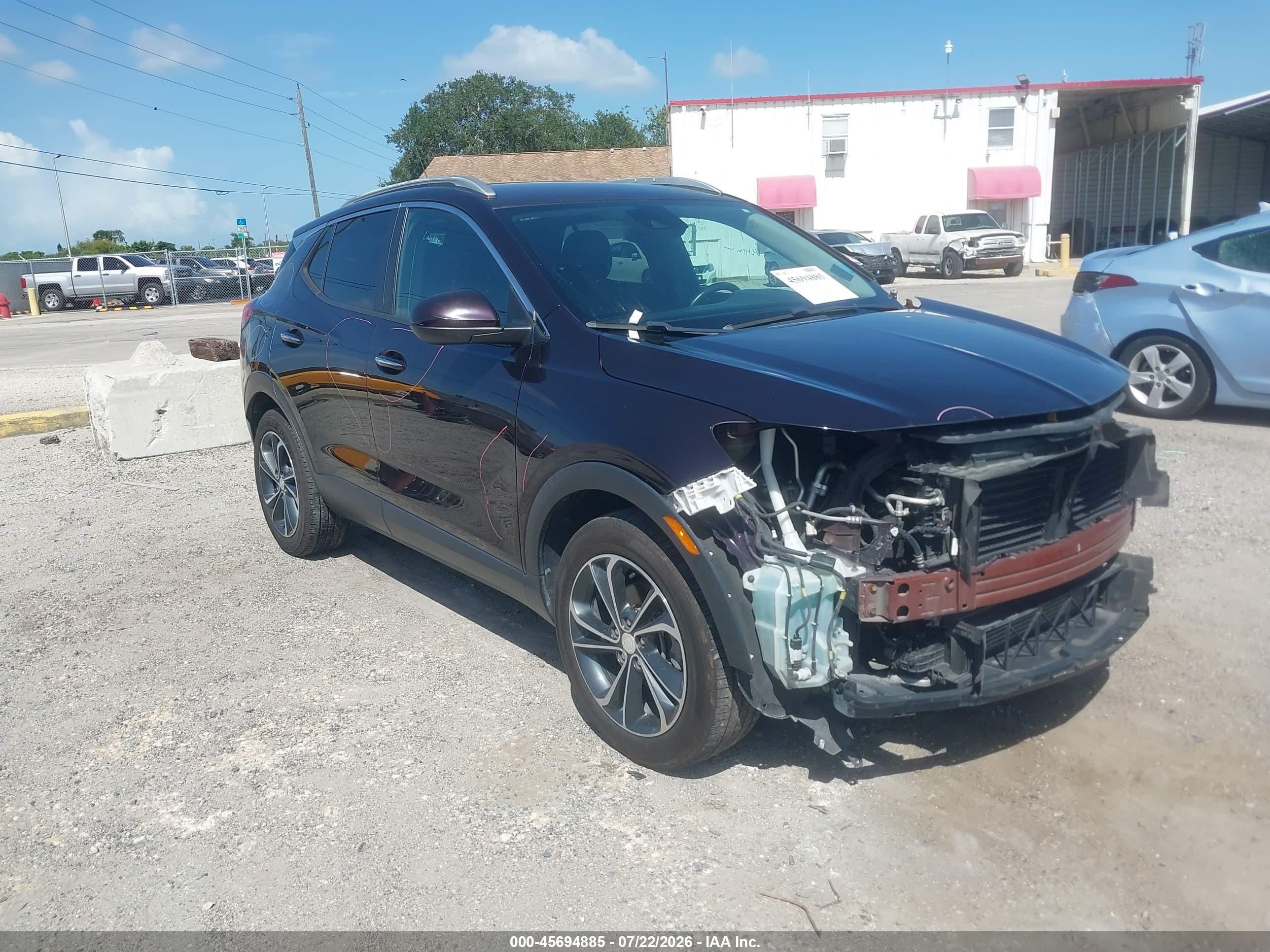 2021 Buick Encore GX Select, VIN KL4MMDSL4MB142375 — Front end