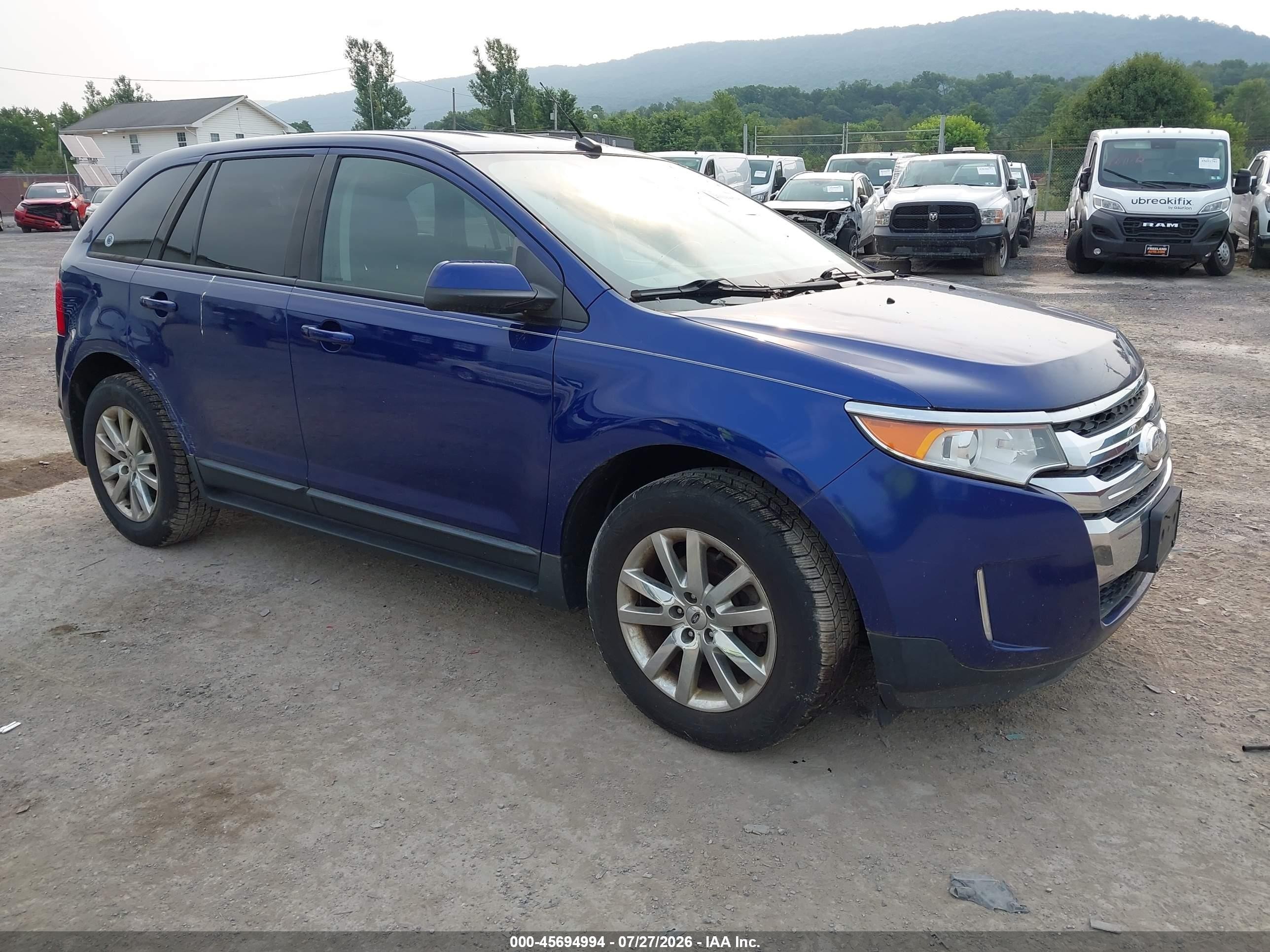 2013 Ford Edge SEL, VIN 2FMDK3J98DBA47500 — Normal wear