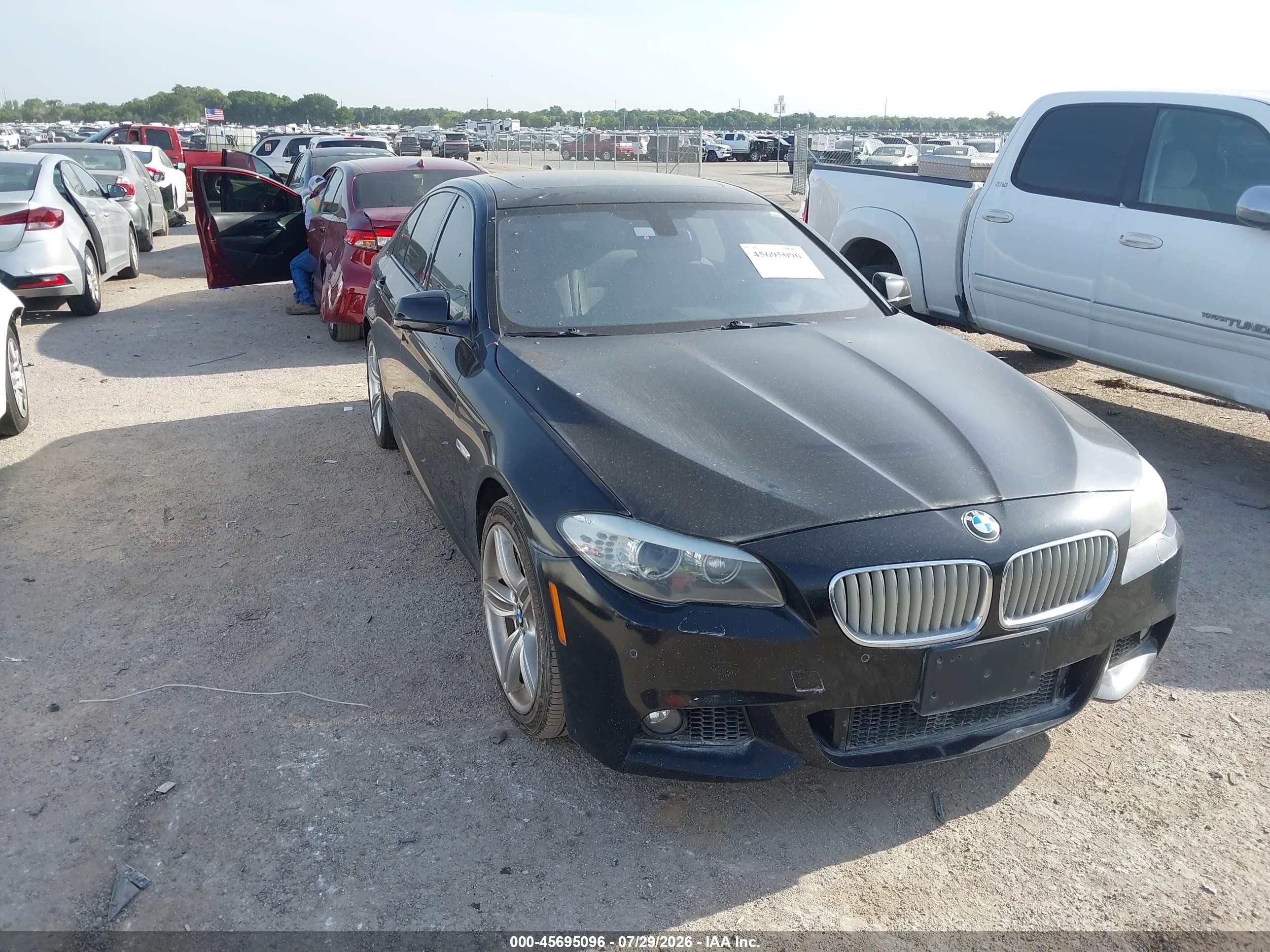 2013 BMW 5 Series 550i, VIN WBAFR9C53DDX80020 — Обычный износ