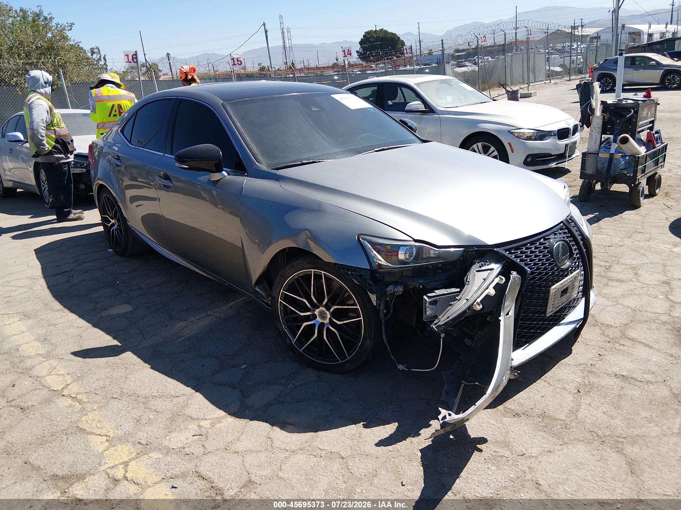 2018 Lexus IS 300, VIN JTHBA1D24J5076895 — Front end