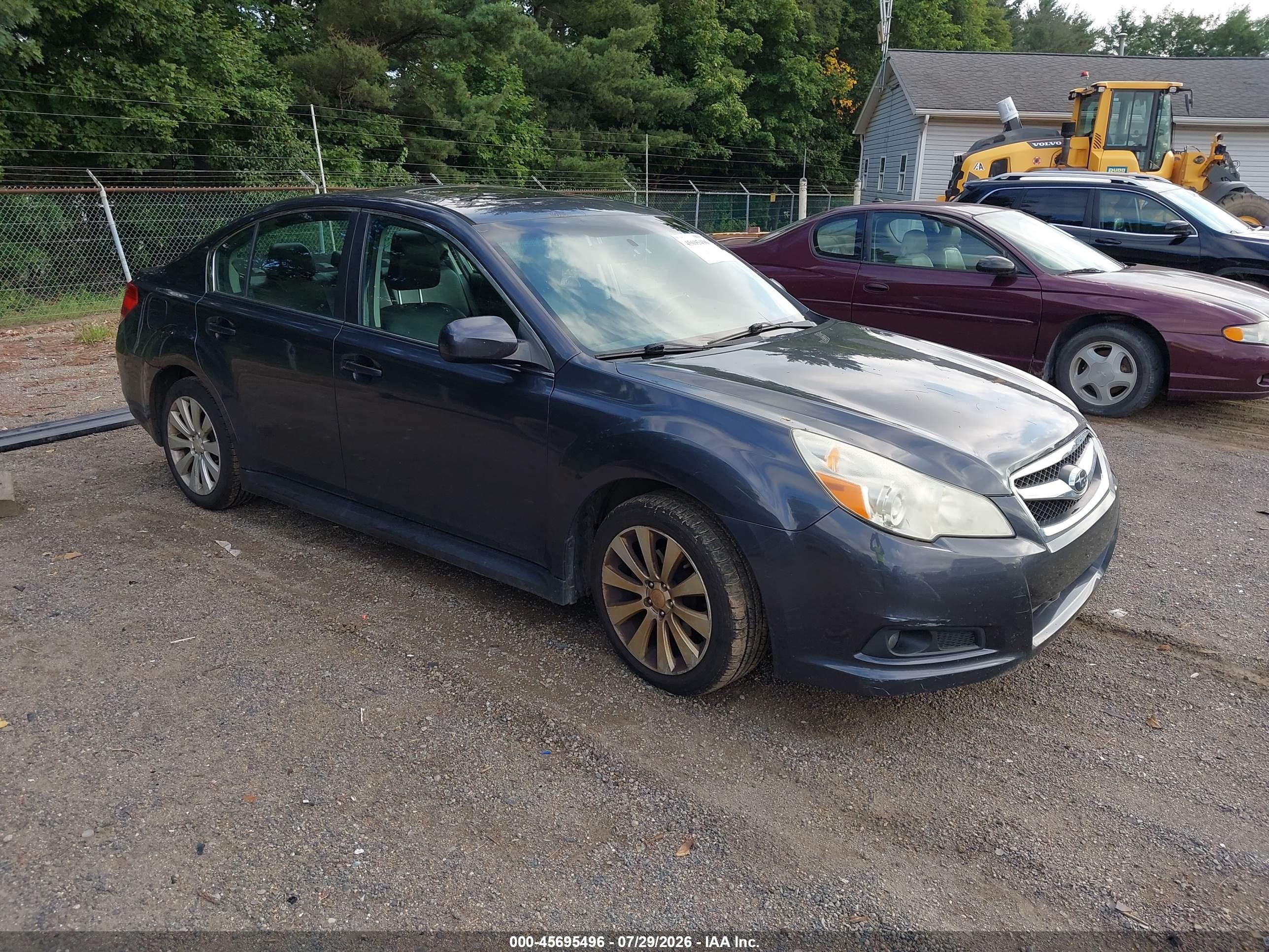 2010 Subaru Legacy Limited Moon, VIN 4S3BMCK65A3240399 — Обычный износ