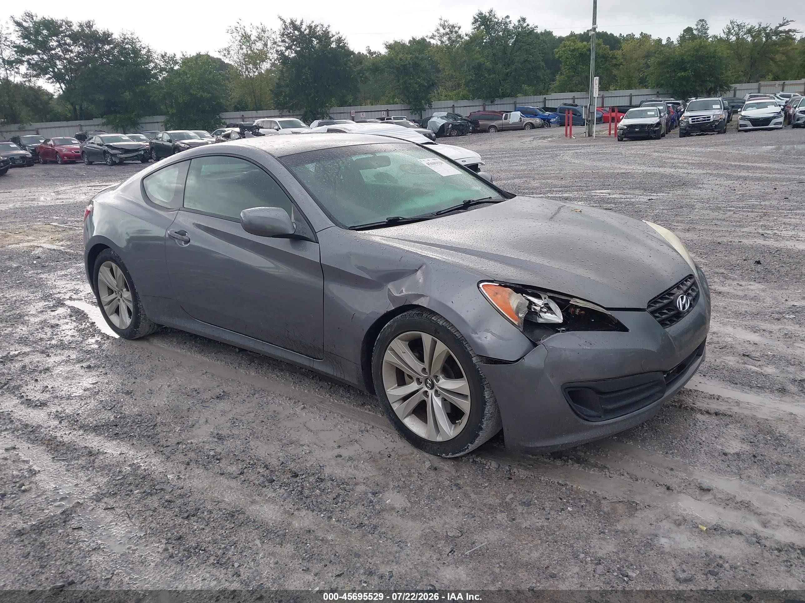 2012 Hyundai Genesis Coupe 2.0T, VIN KMHHT6KD9CU070926 — Front end