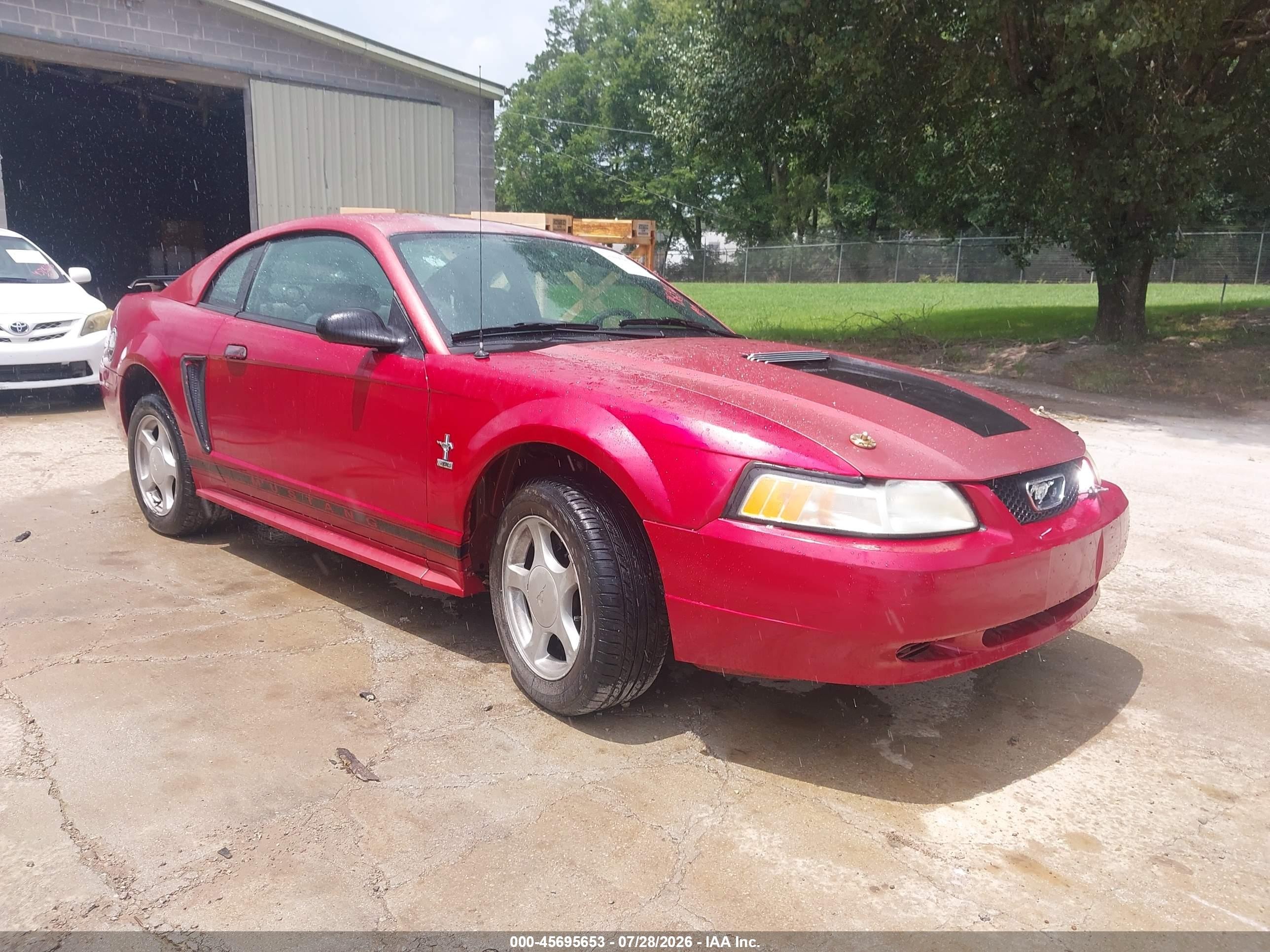 2002 Ford Mustang Standard, VIN 1FAFP40402F161650 — Normal wear
