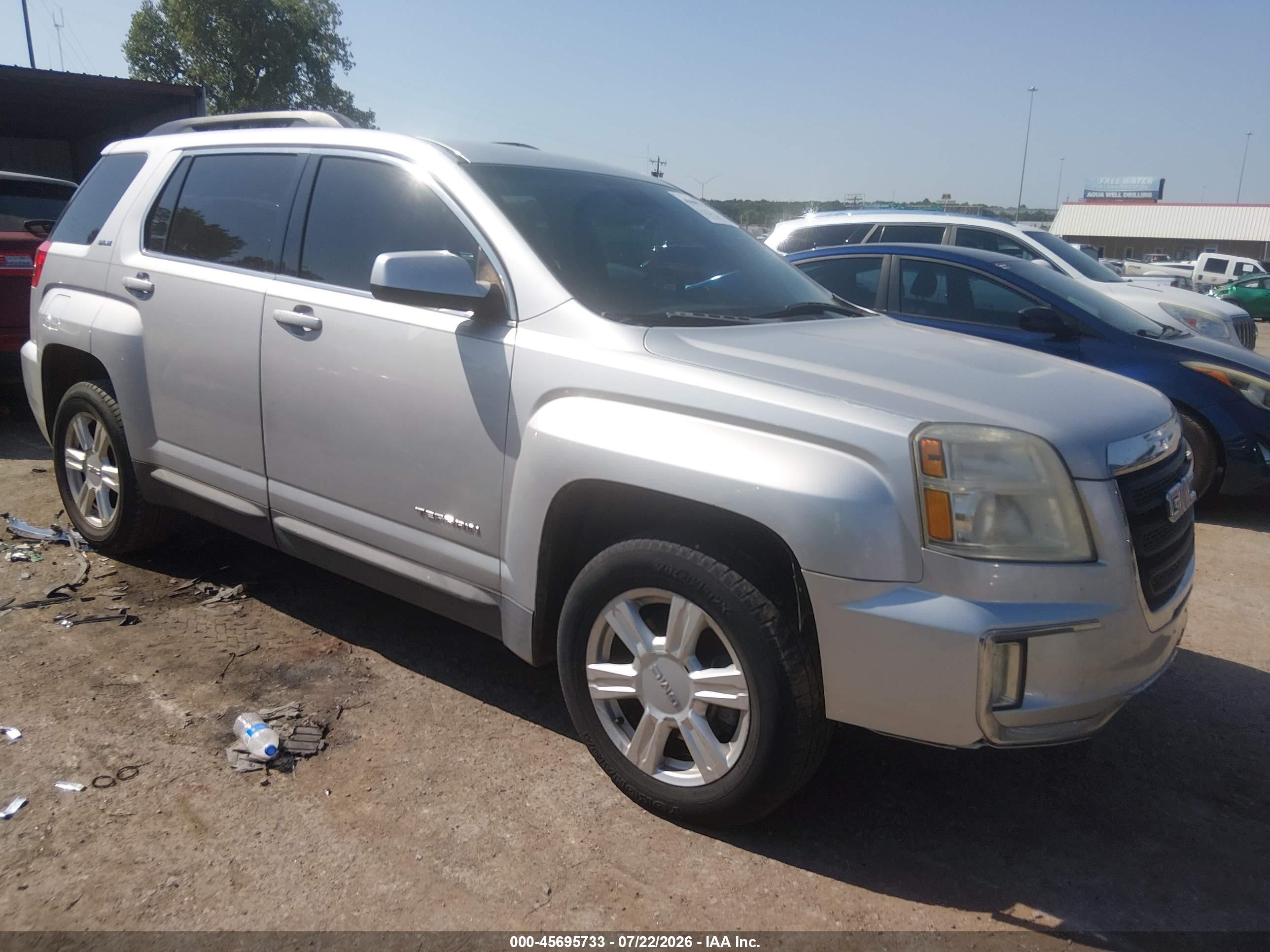 2016 GMC Terrain SLE, VIN 2GKALNEK1G6178024 — Normal wear