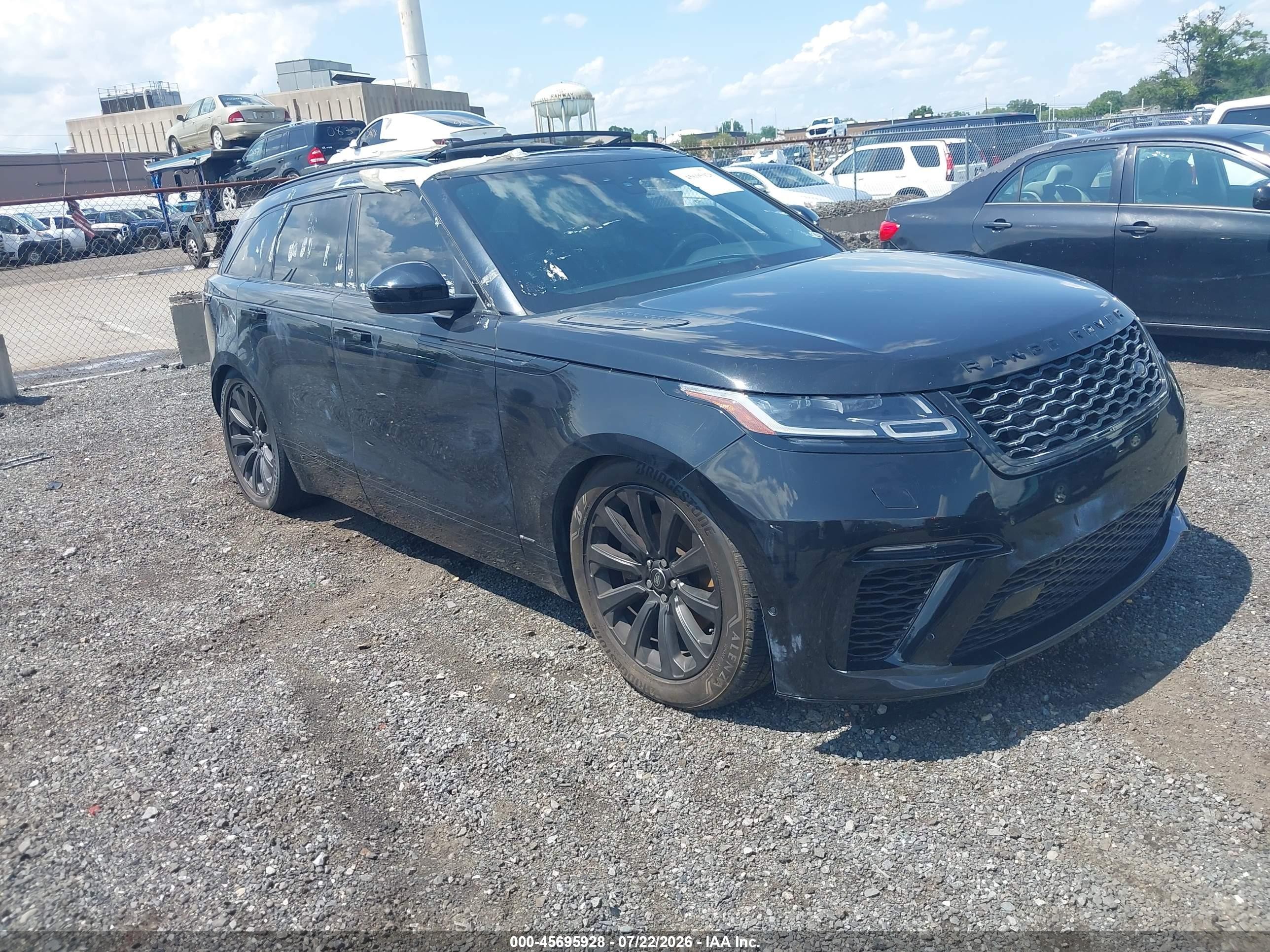 2019 Land Rover Range Rover Velar R-Dynamic SE, VIN SALYL2FV5KA225710 — Water / flood