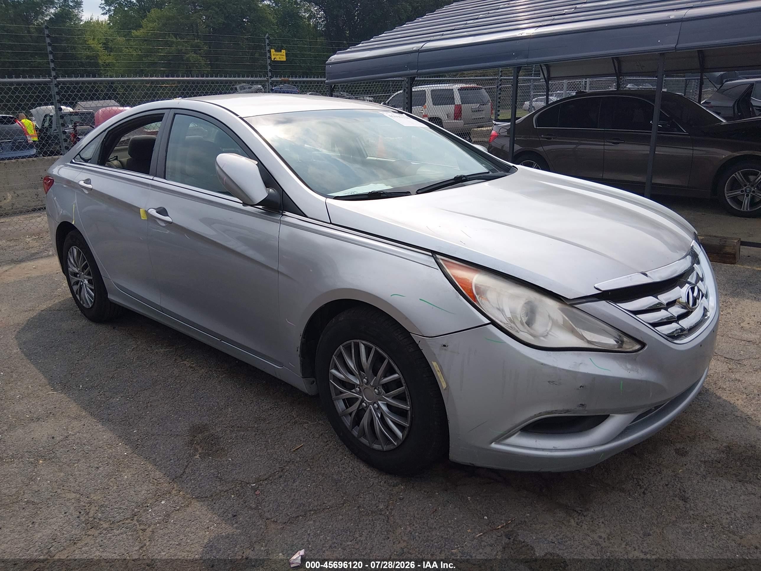 2013 Hyundai Sonata GLS, VIN 5NPEB4AC6DH514668 — Theft recovery