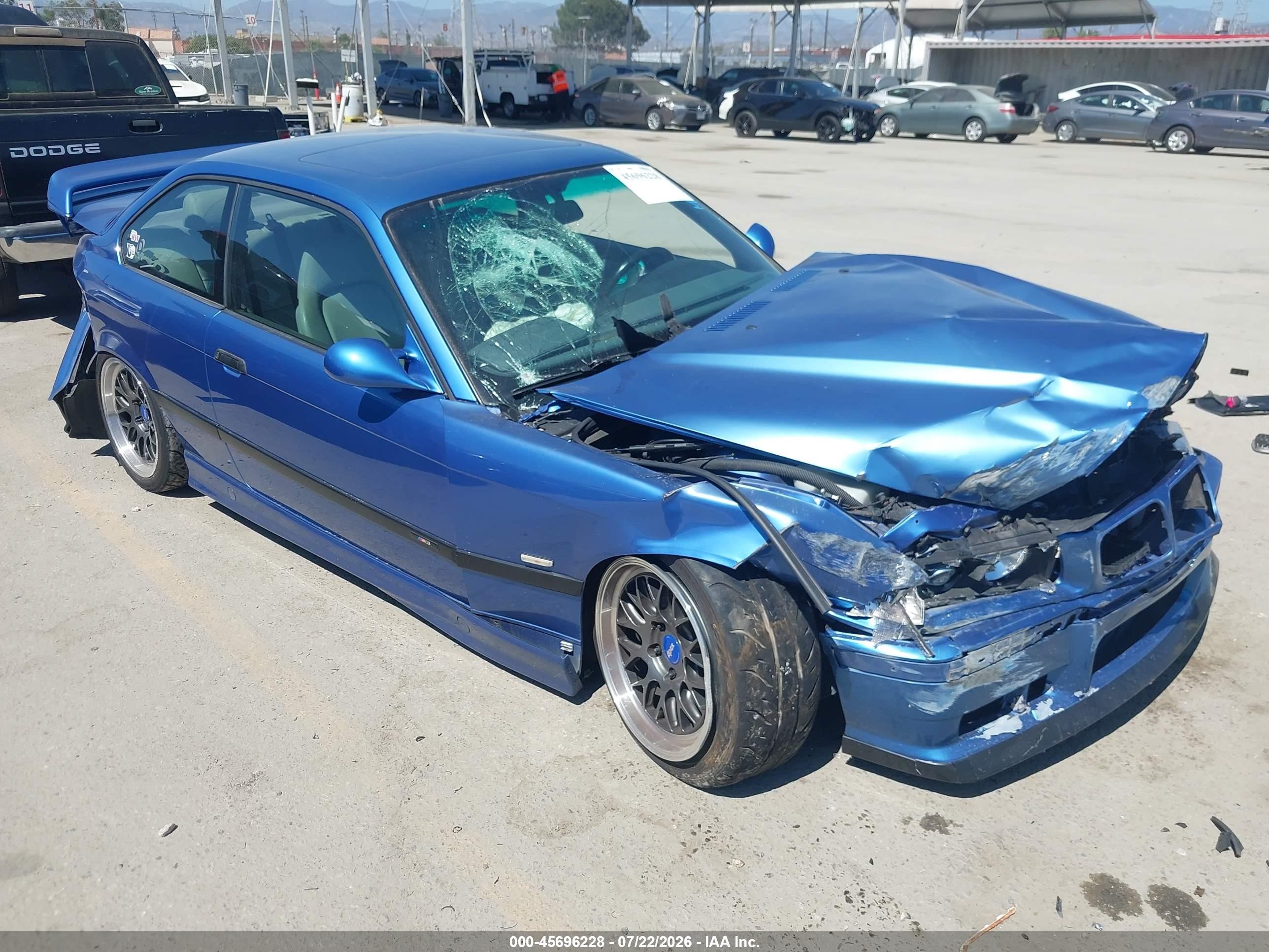 1999 BMW 3 Series M3, VIN WBSBG9330XEY82887 — По всему кузову