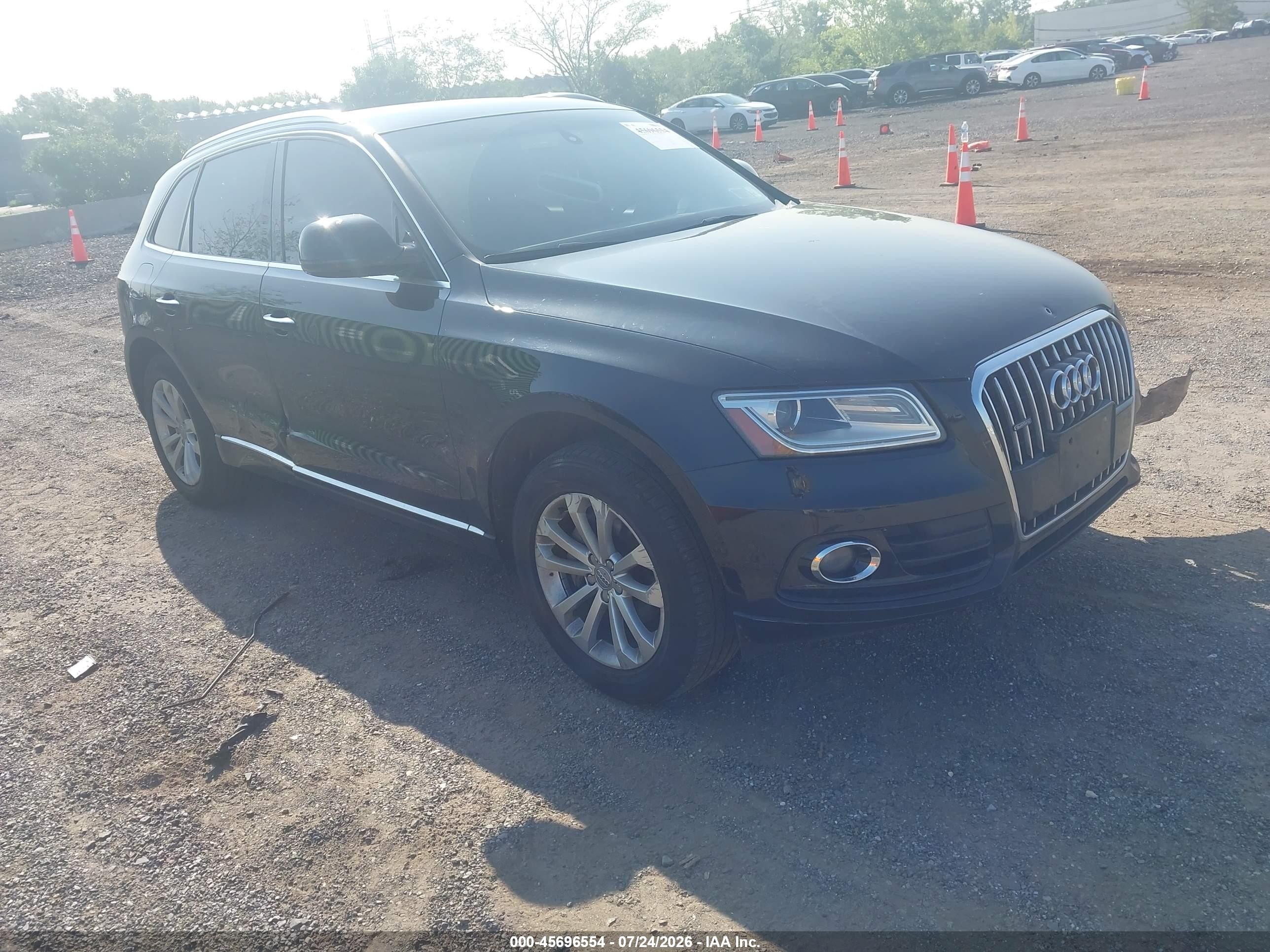 2016 Audi Q5 Premium Plus, VIN WA1L2AFP0GA124396 — Front end