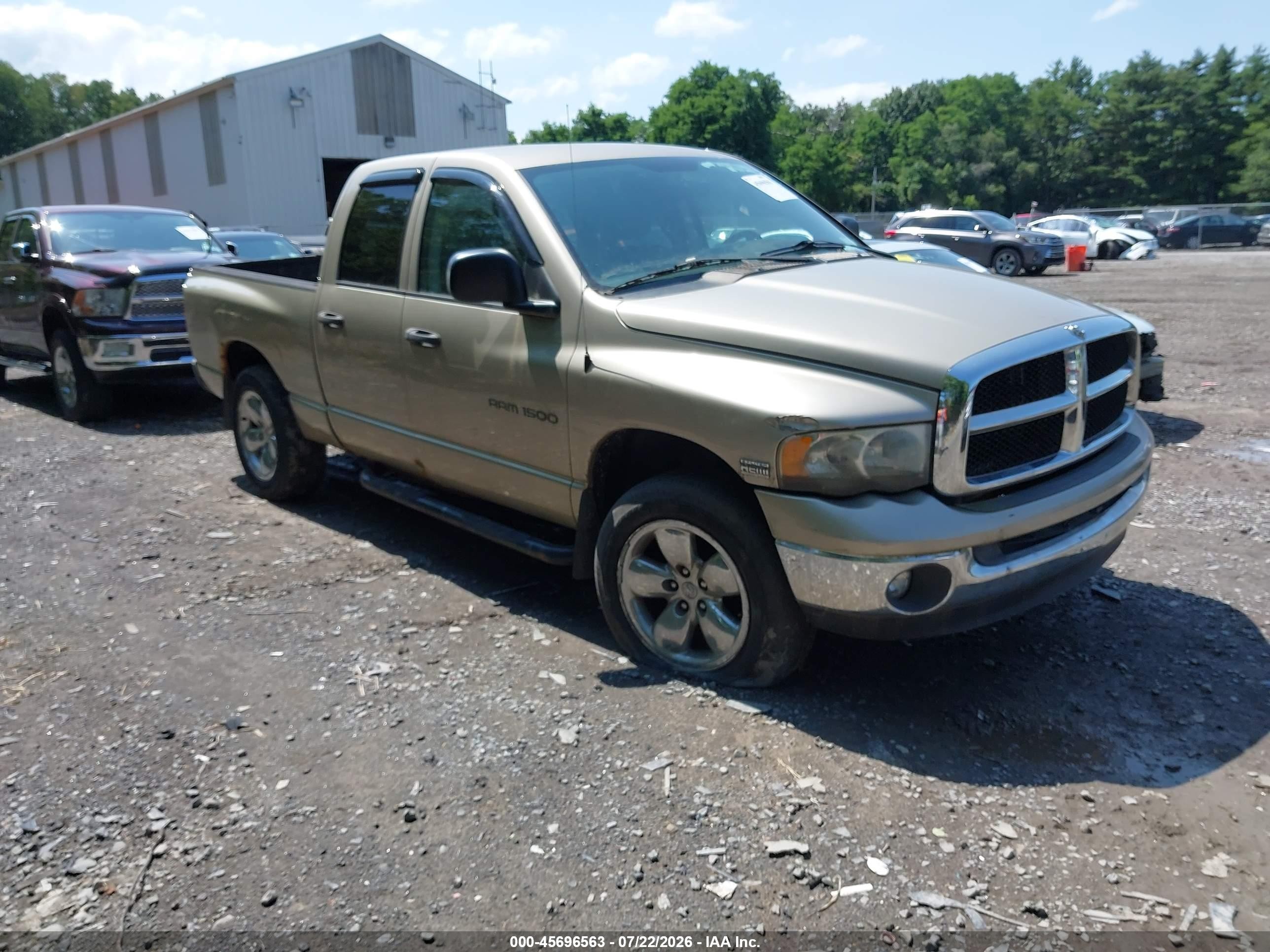 2005 Dodge 1500 SLT, VIN 1D7HU18D15J601607 — Normal wear