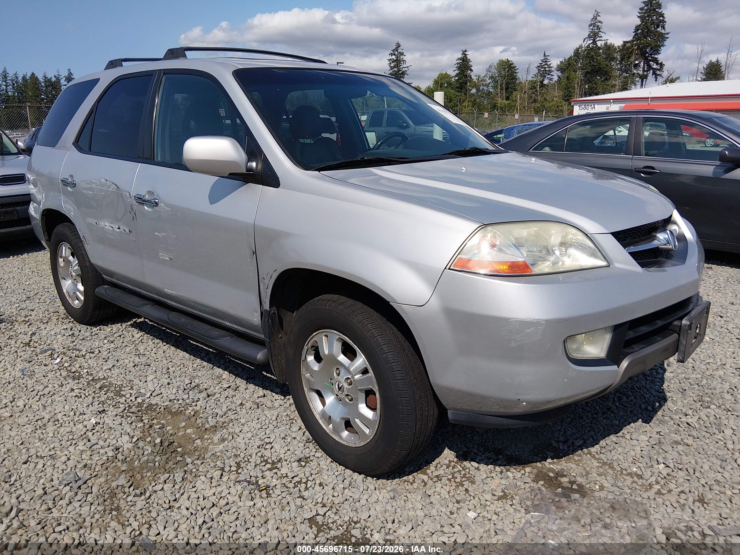 2001 Acura MDX, VIN 2HNYD18231H511910 — Side