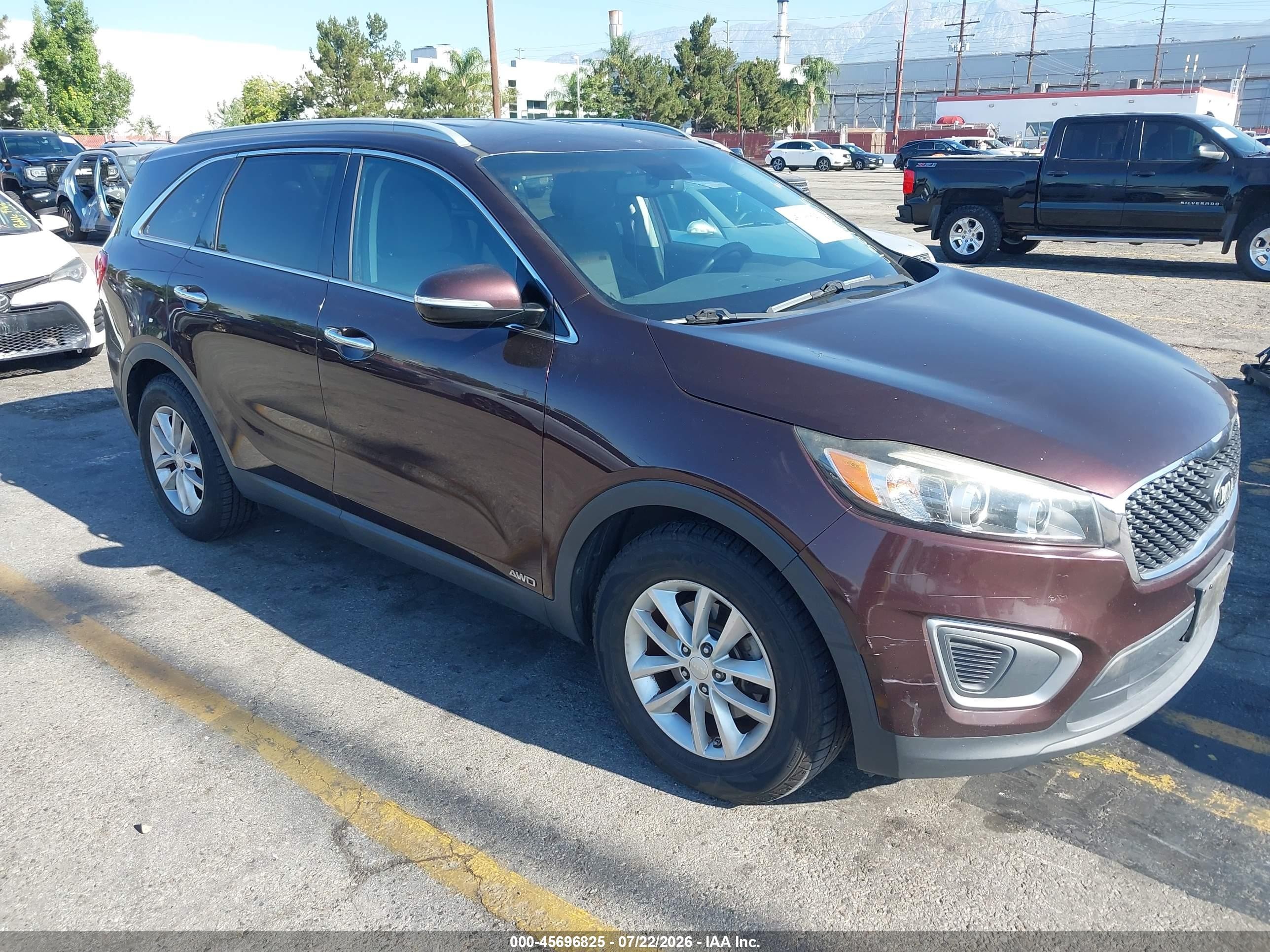 2016 Kia Sorento LX, VIN 5XYPGDA31GG044443 — Mechanical