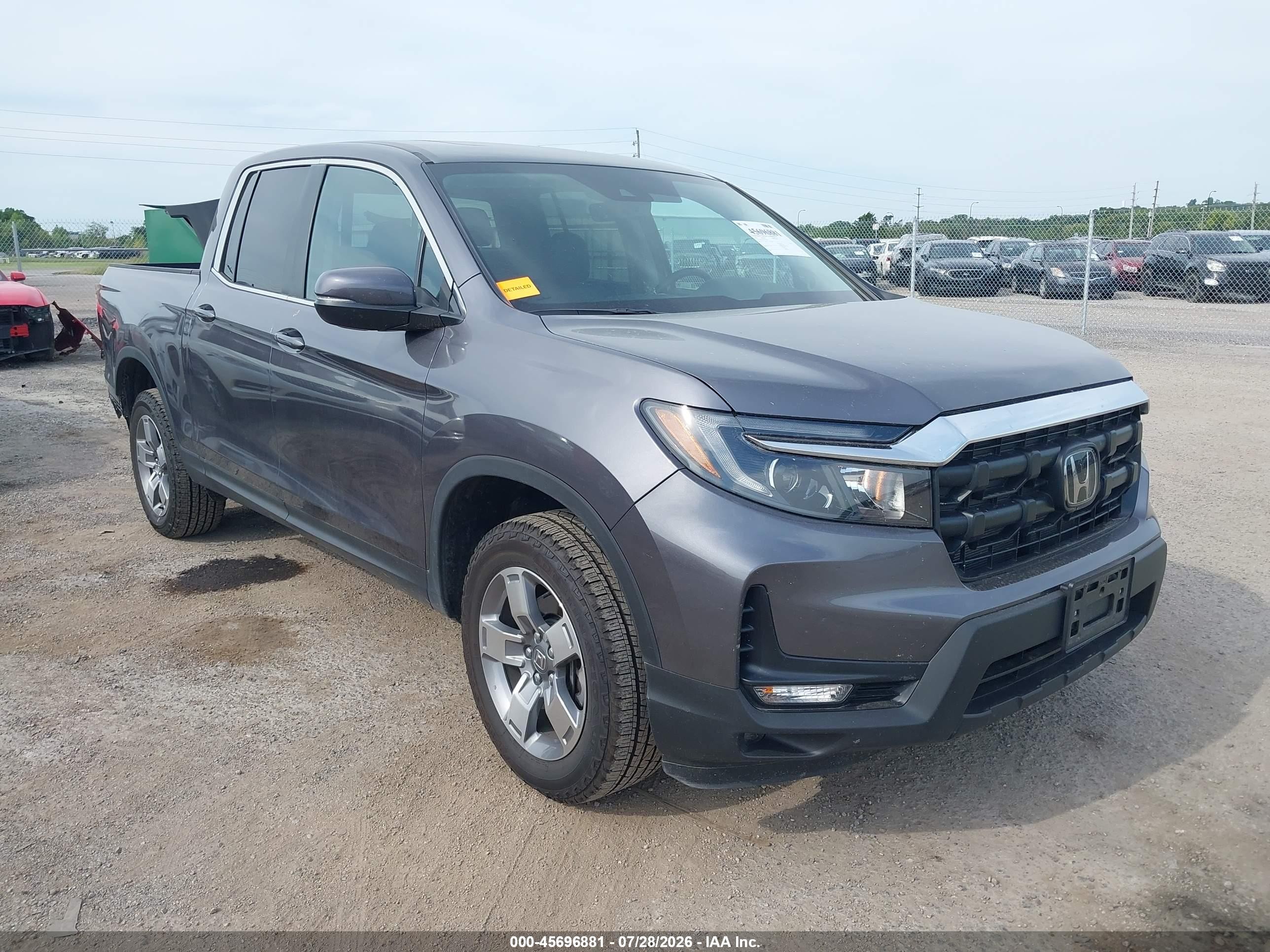 2026 Honda Ridgeline RTL, VIN 5FPYK3F53TB014716 — Rear end
