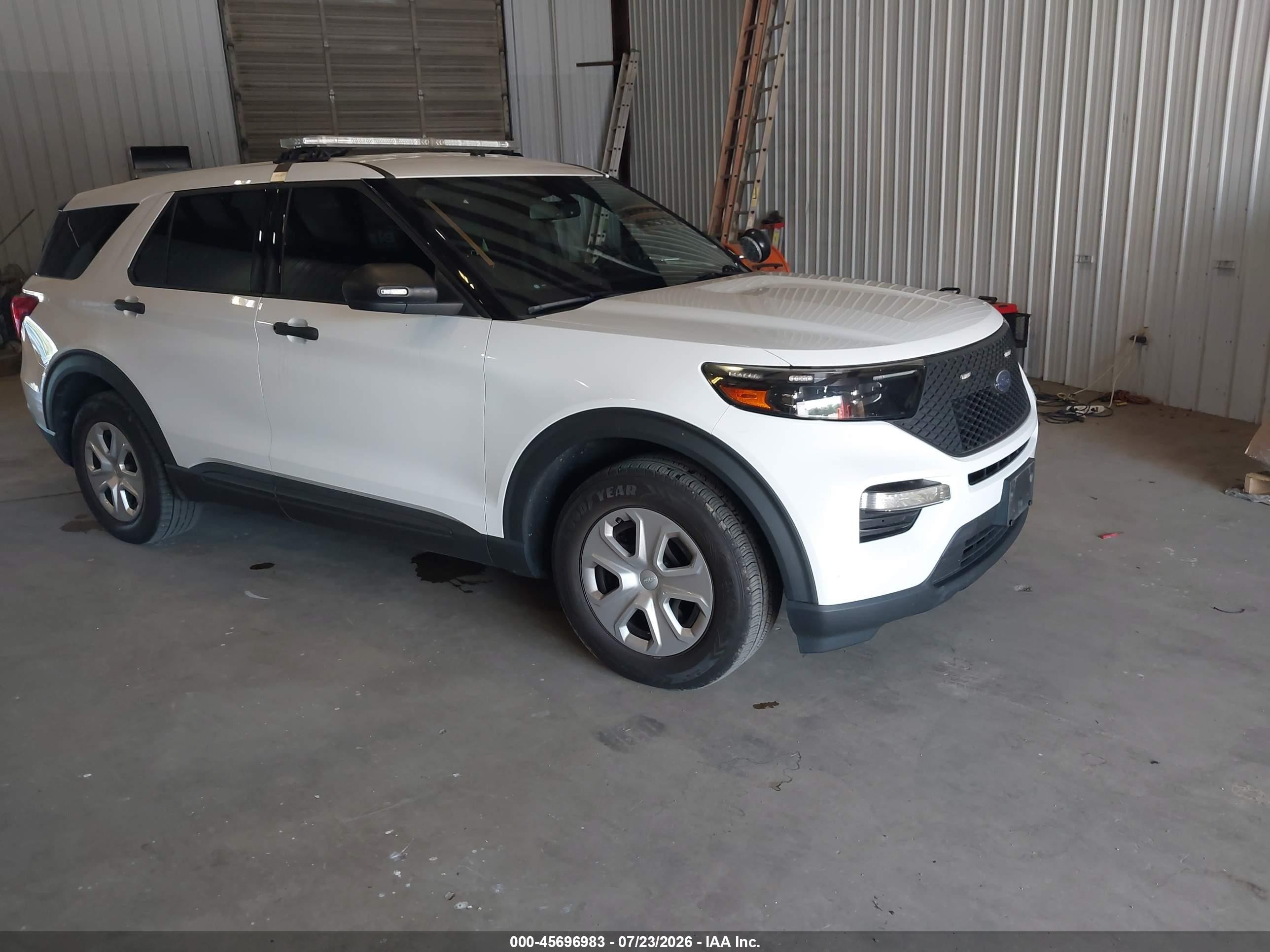 2020 Ford Police Interceptor Utility, VIN 1FM5K8AB1LGC70344 — Обычный износ