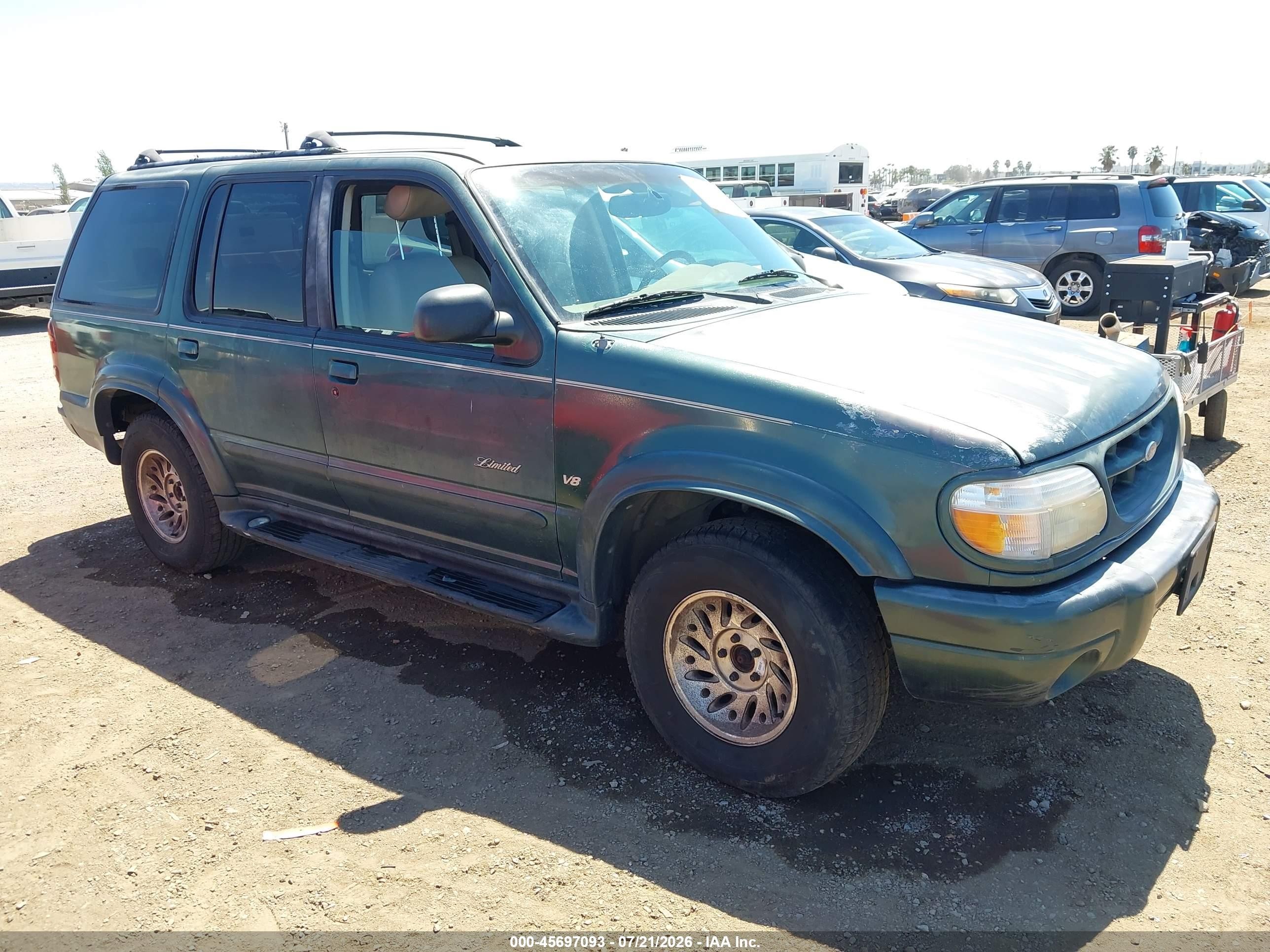1999 Ford Explorer XLT, VIN 1FMZU35P1XZA92630 — Обычный износ