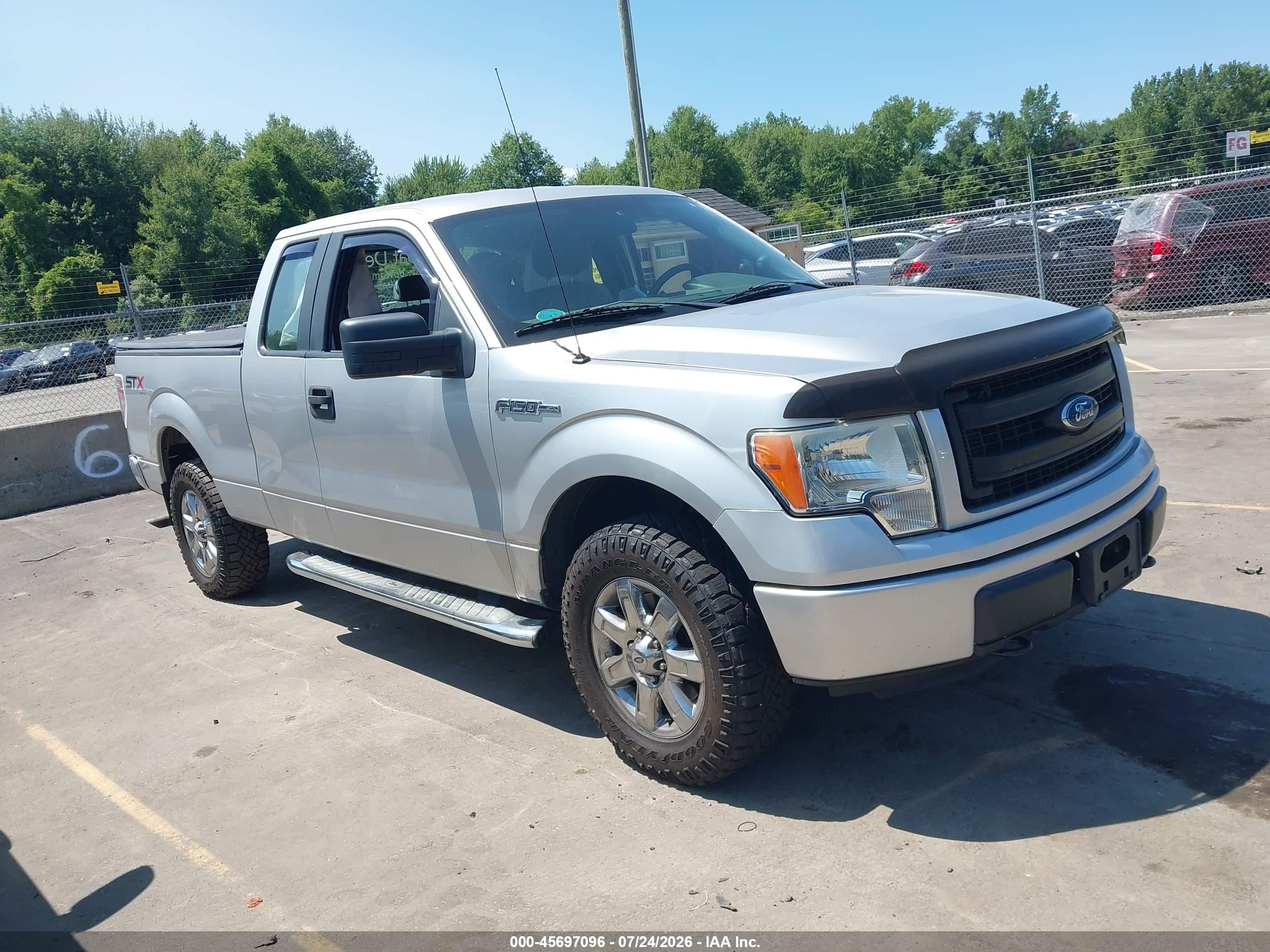 2014 Ford F-150 XL, VIN 1FTEX1EM6EFA22091 — Side
