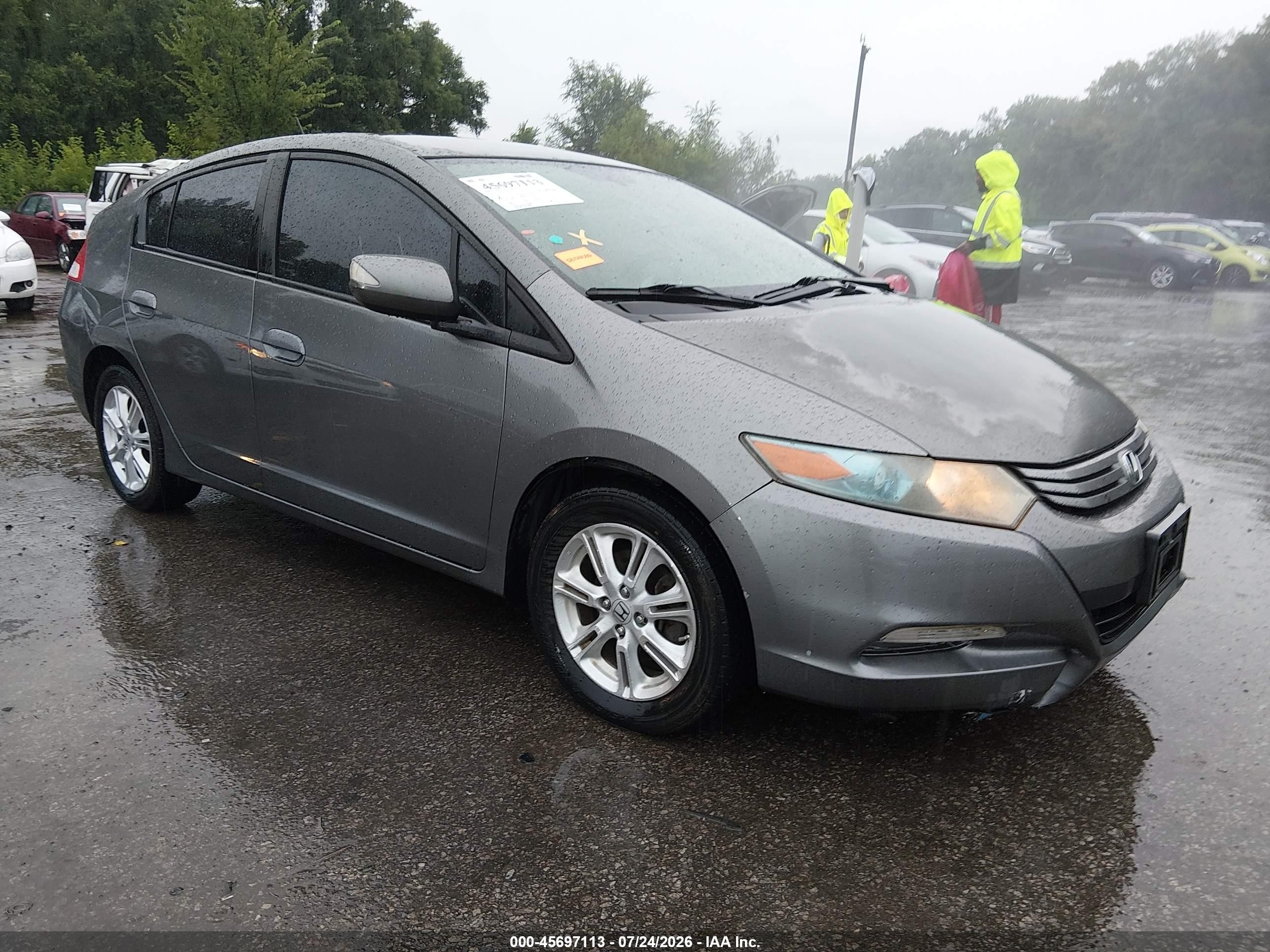 2010 Honda Insight EX, VIN JHMZE2H73AS002089 — Side