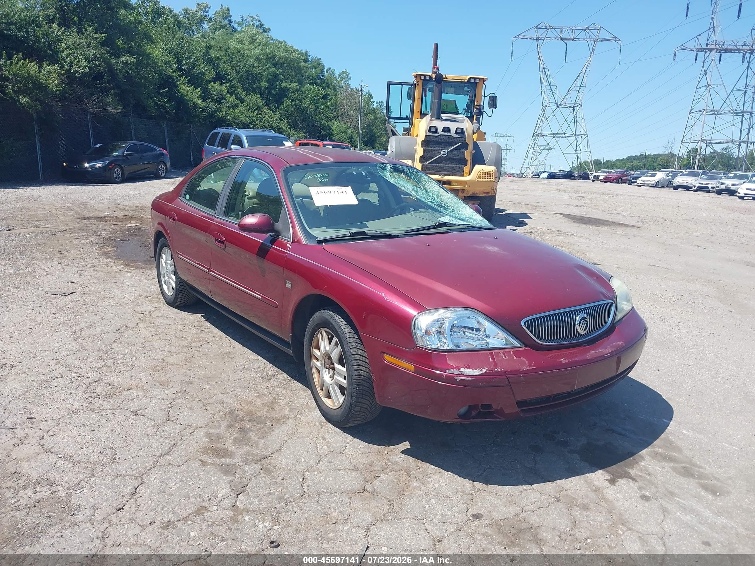 2005 Mercury Sable LS, VIN 1MEFM55S25A629491 — Перед