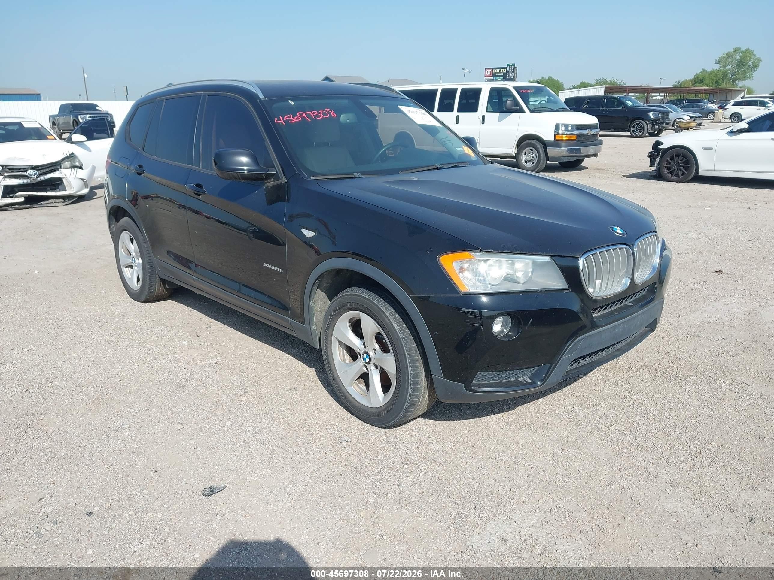 2012 BMW X3 28i, VIN 5UXWX5C50CL728865 — Обычный износ