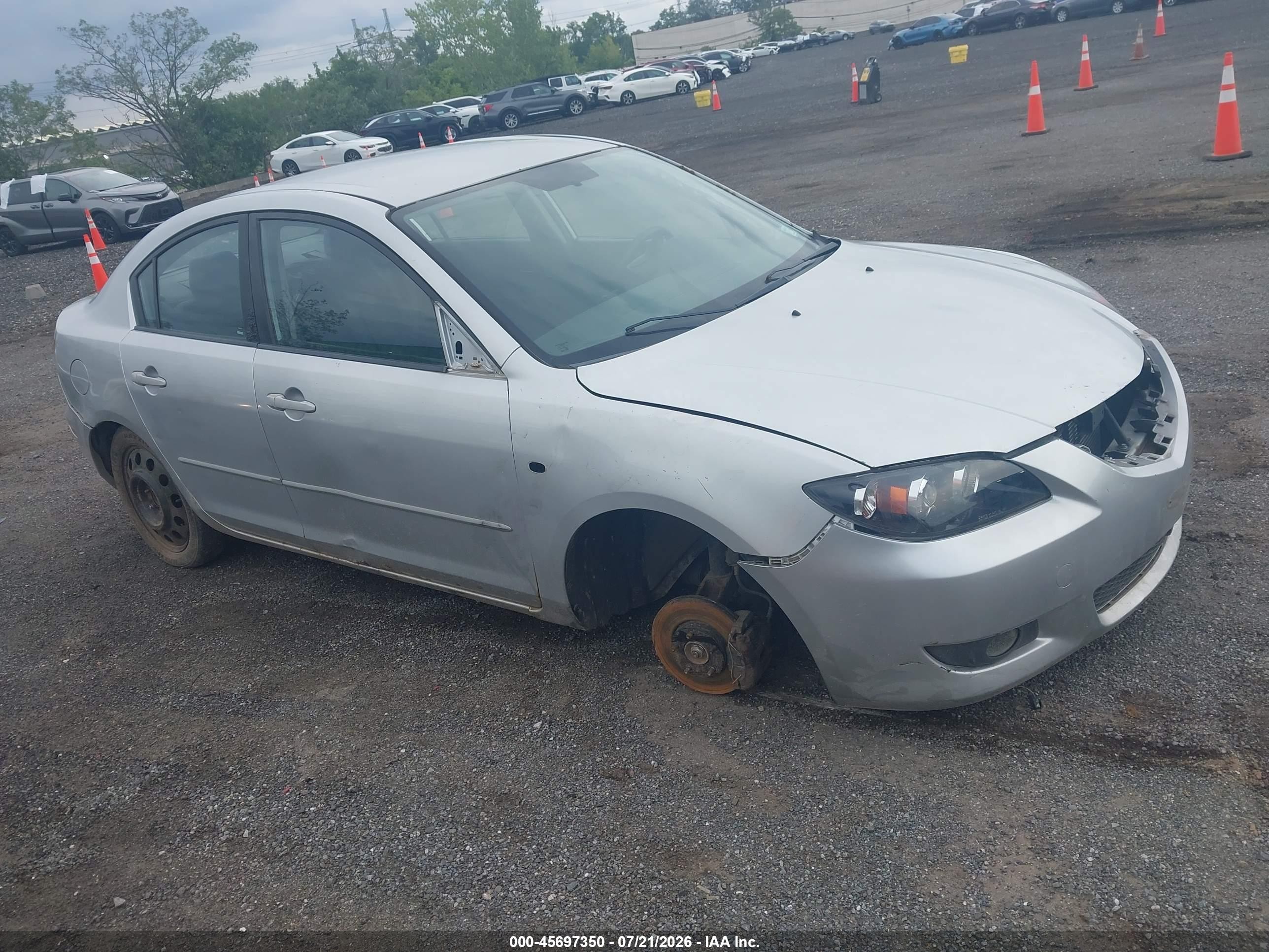 2005 Mazda 3 i, VIN JM1BK12F151331035 — Normal wear