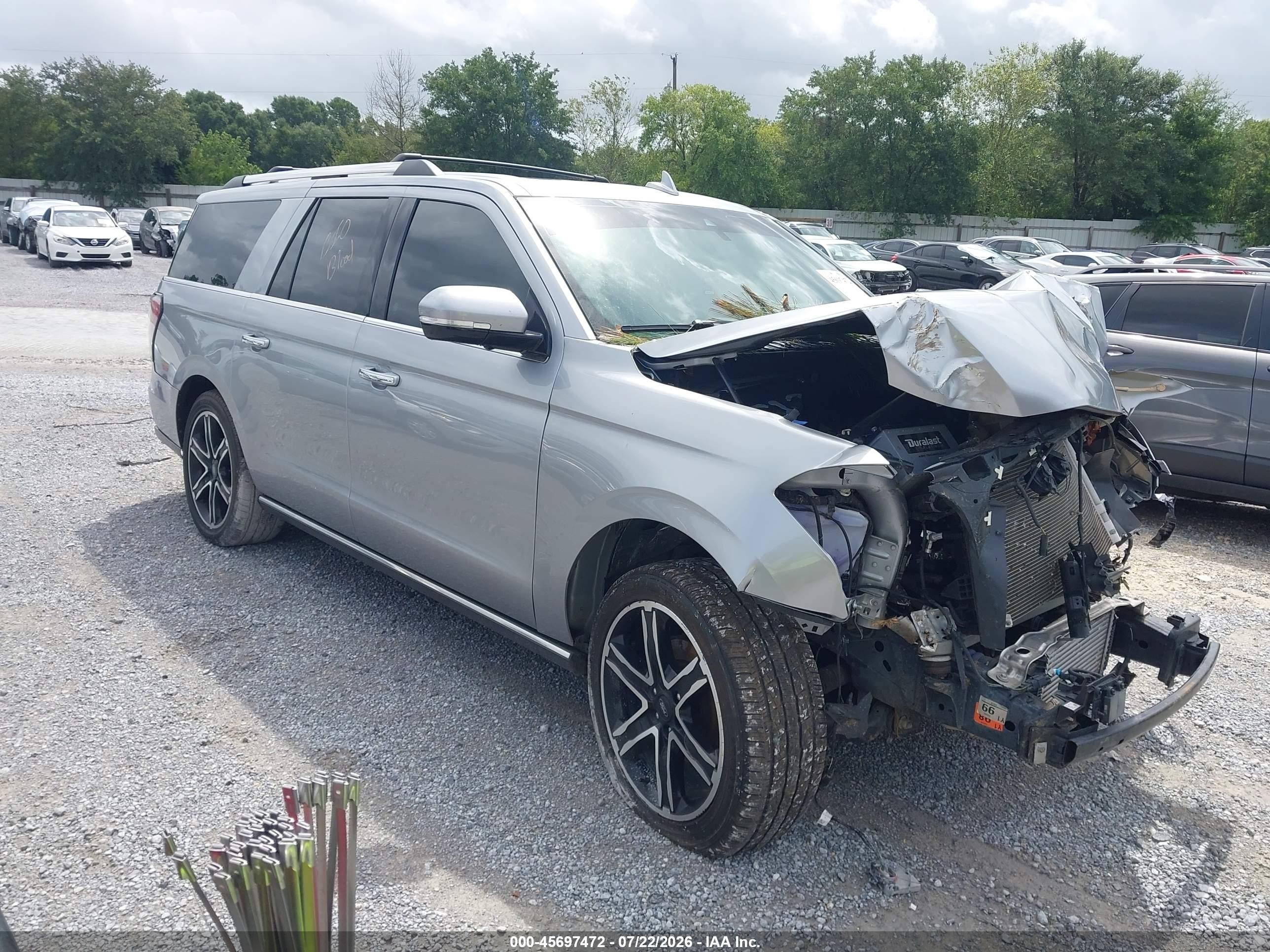 2021 Ford Expedition Max Limited, VIN 1FMJK1KT5MEA52059 — Front end