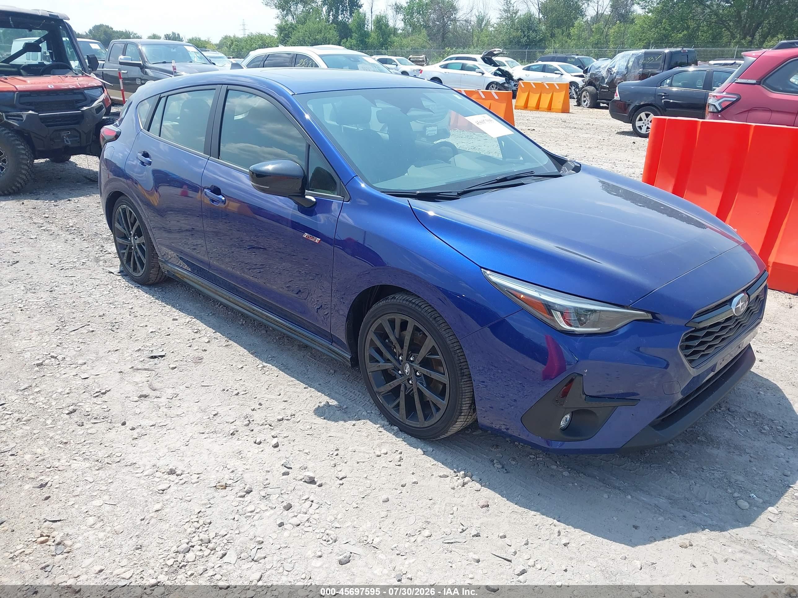 2024 Subaru Impreza RS, VIN JF1GUHJC4R8385271 — Hail