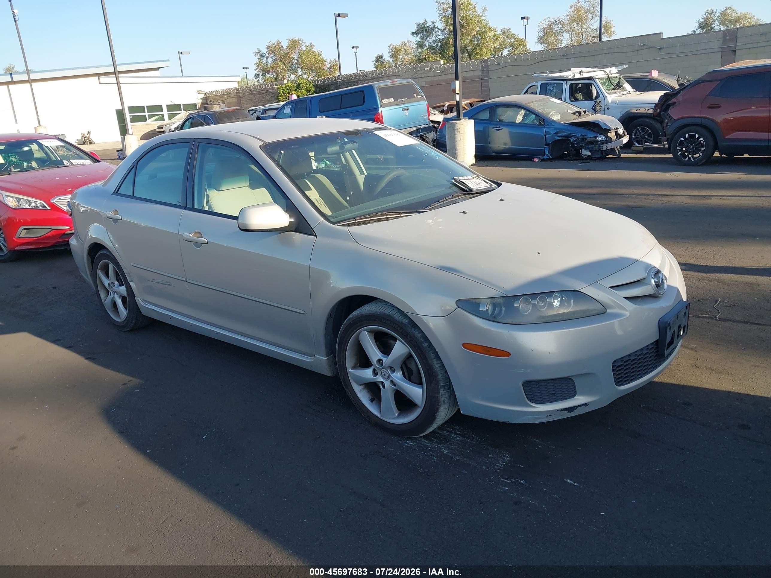 2007 Mazda 6 i Sport VE, VIN 1YVHP80C775M19428 — Бок