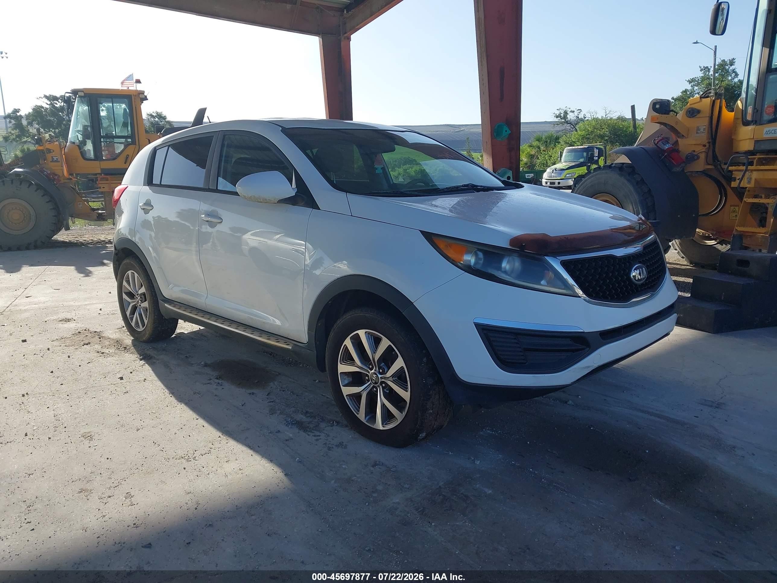 2014 Kia Sportage LX, VIN KNDPB3AC0E7587575 — Normal wear