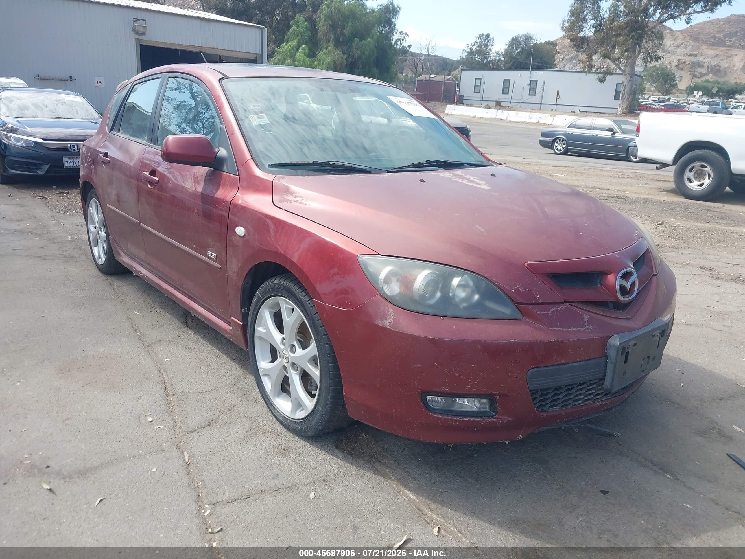 2009 Mazda 3 S Grand Touring, VIN JM1BK344891198108 — Обычный износ