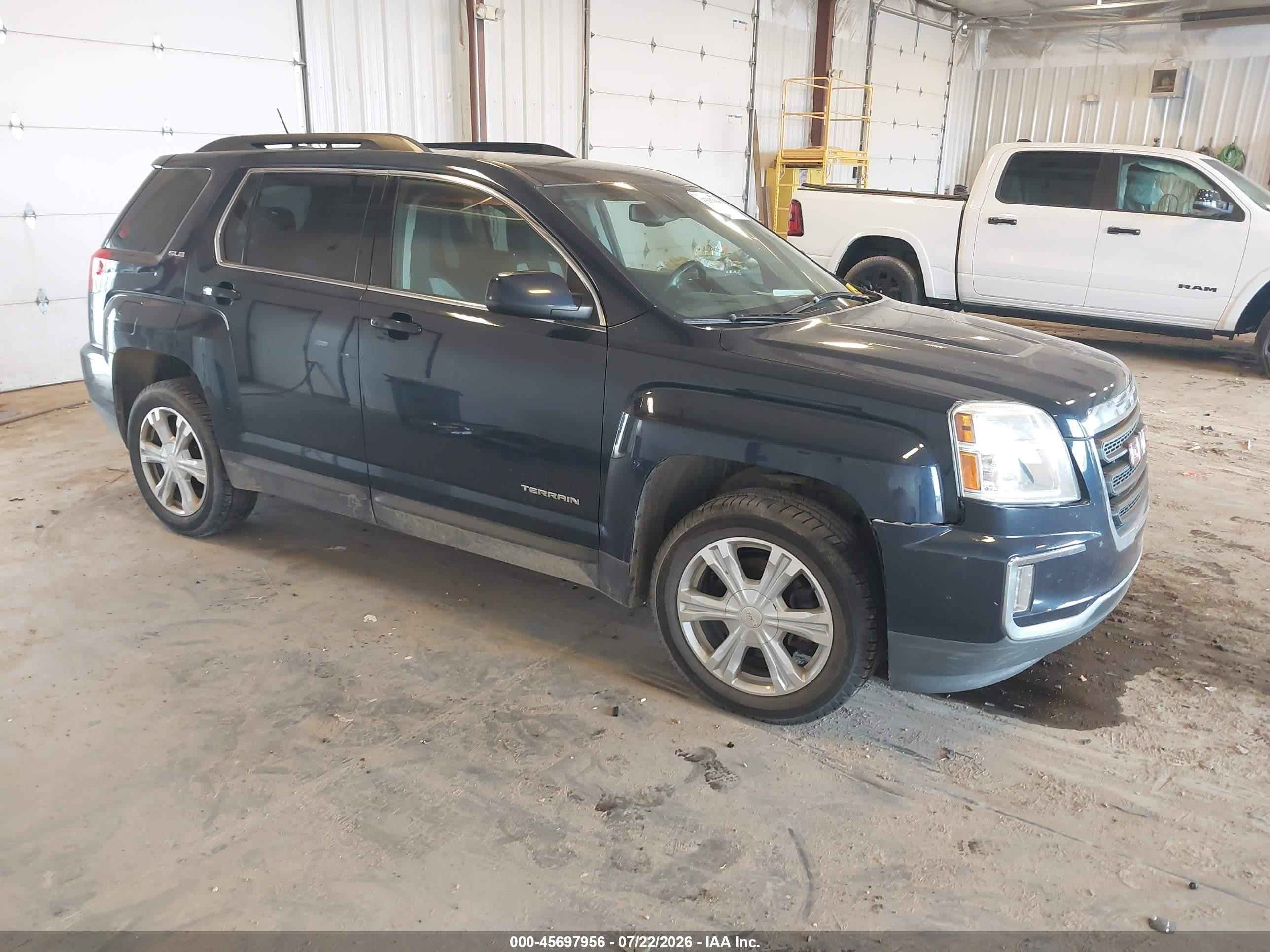 2017 GMC Terrain SLE, VIN 2GKALNEK4H6255230 — Обычный износ