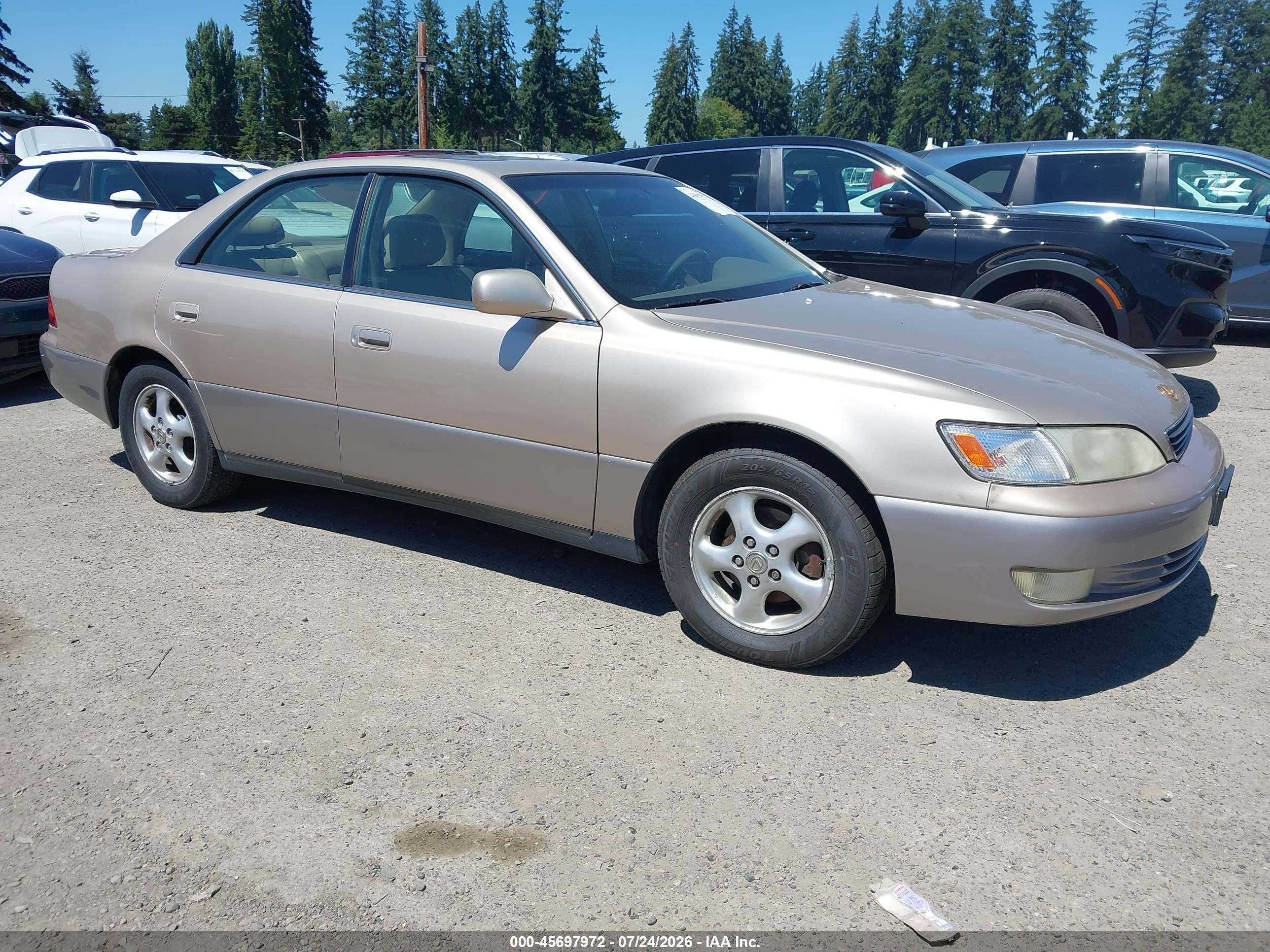 1999 Lexus ES 300, VIN JT8BF28G9X0154235 — Normal wear