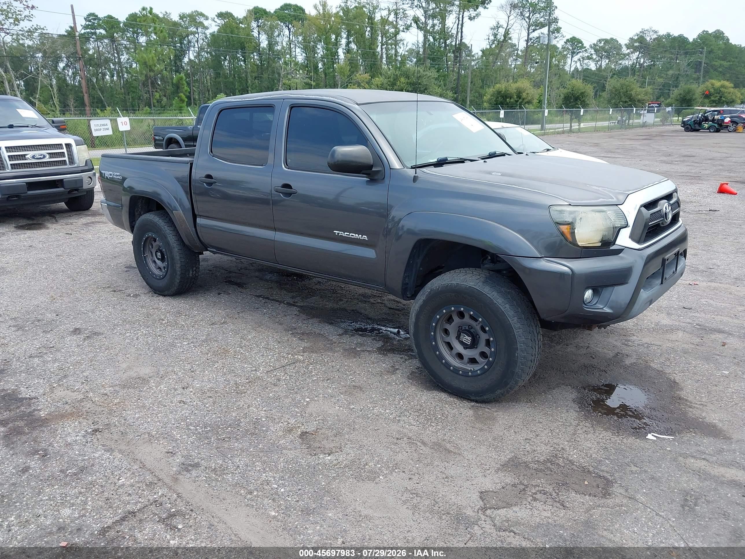 2013 Toyota Tacoma PreRunner, VIN 3TMJU4GN8DM149812 — Обычный износ