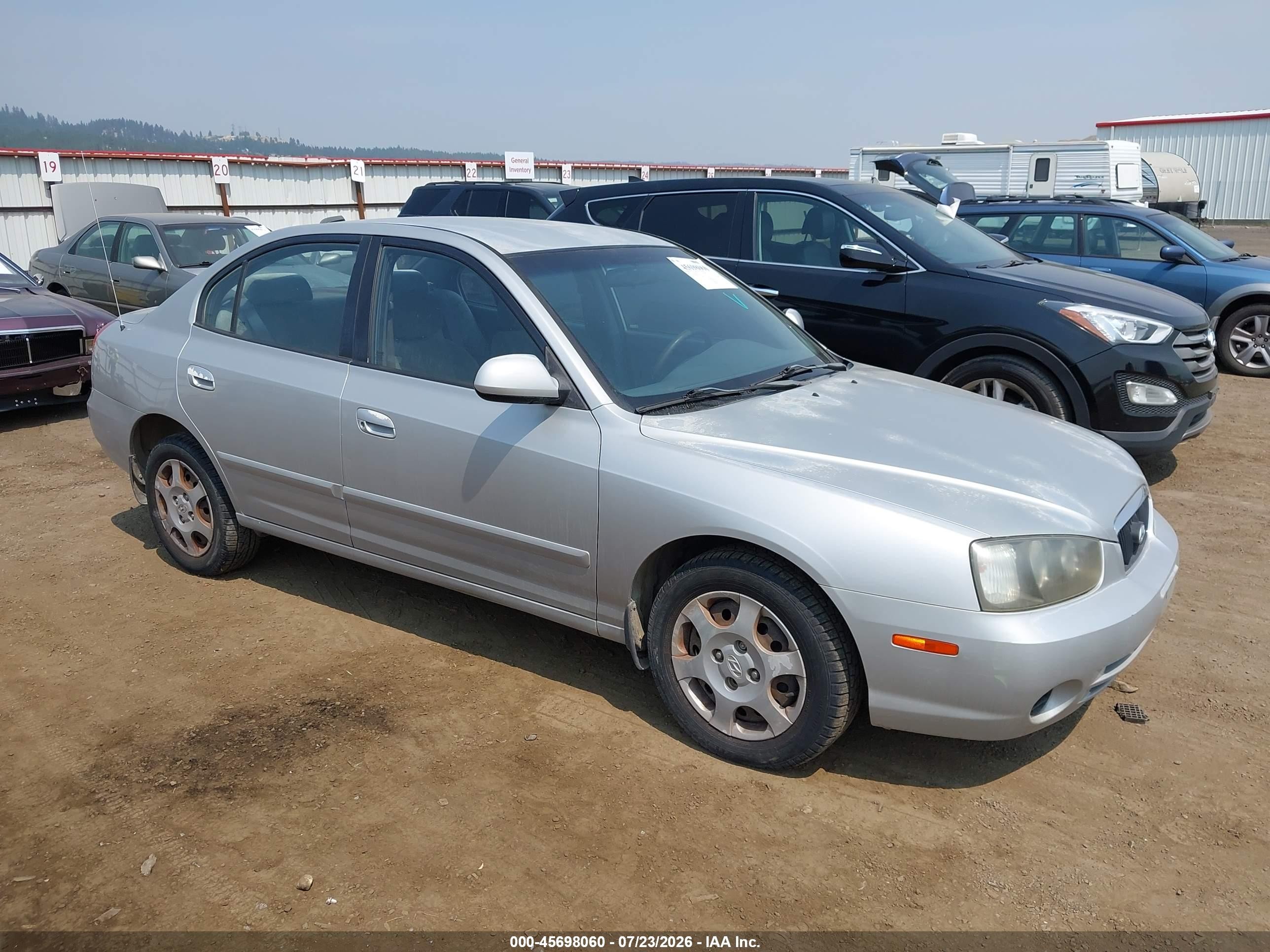 2003 Hyundai Elantra GLS, VIN KMHDN45D63U507645 — Normal wear