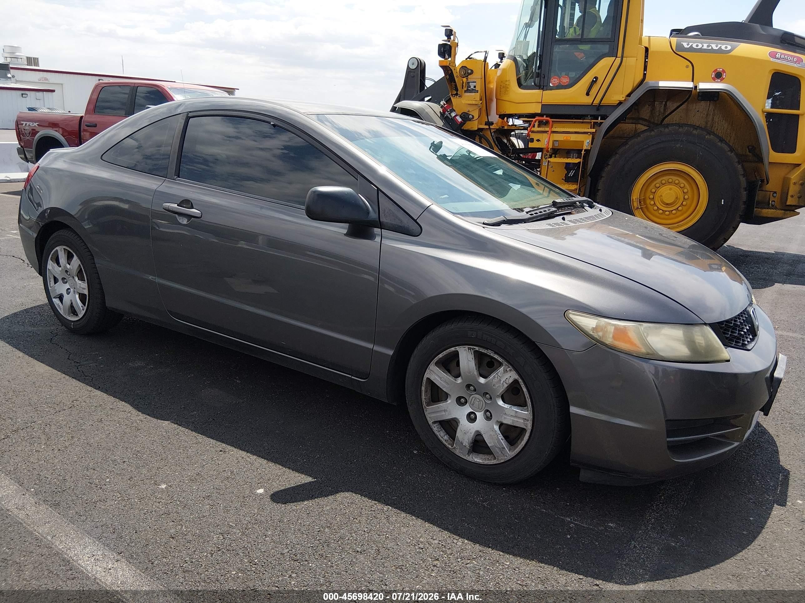 2010 Honda Civic LX, VIN 2HGFG1B63AH535562 — Normal wear
