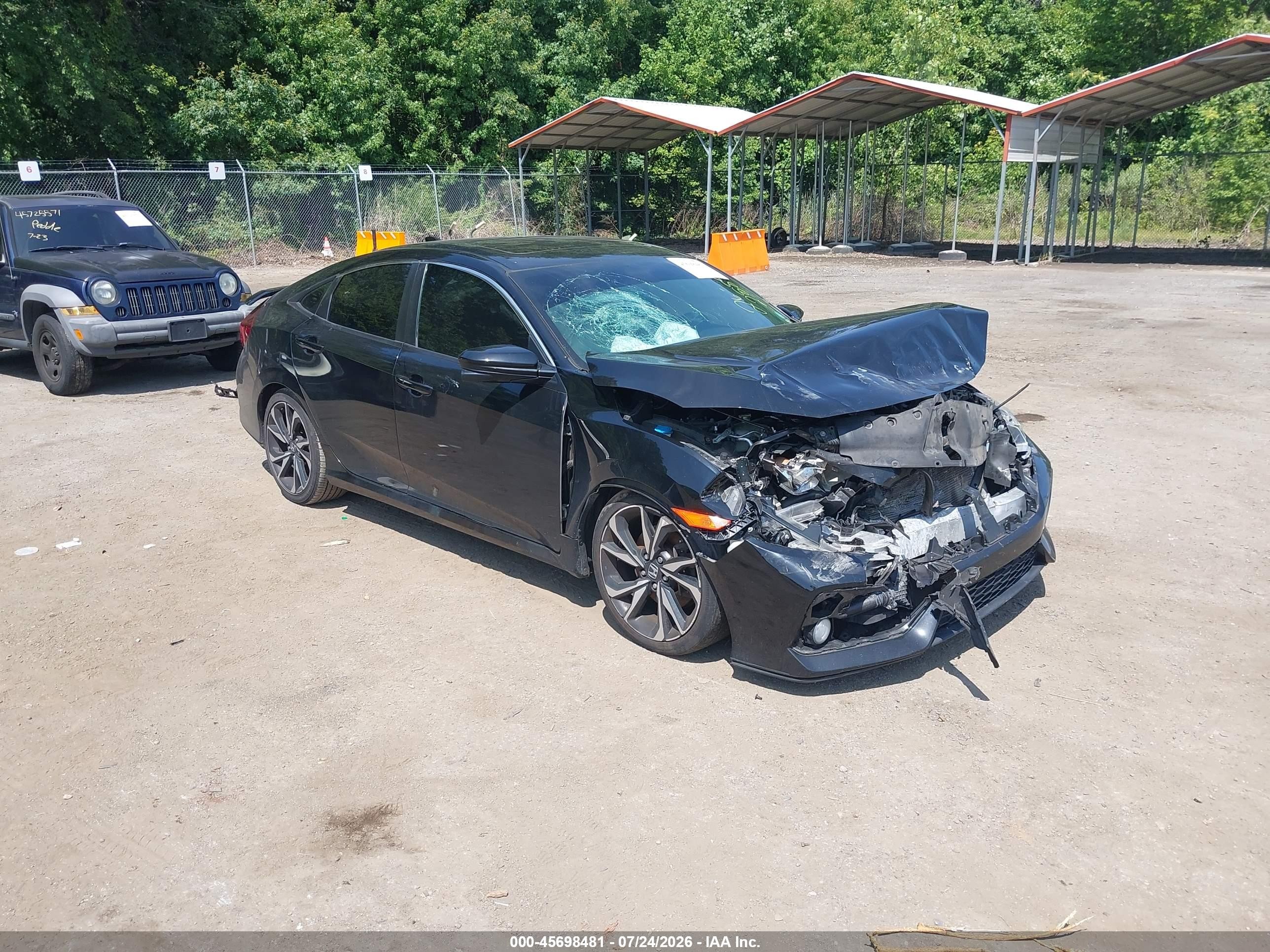 2018 Honda Civic Si, VIN 2HGFC1E58JH706224 — Front end