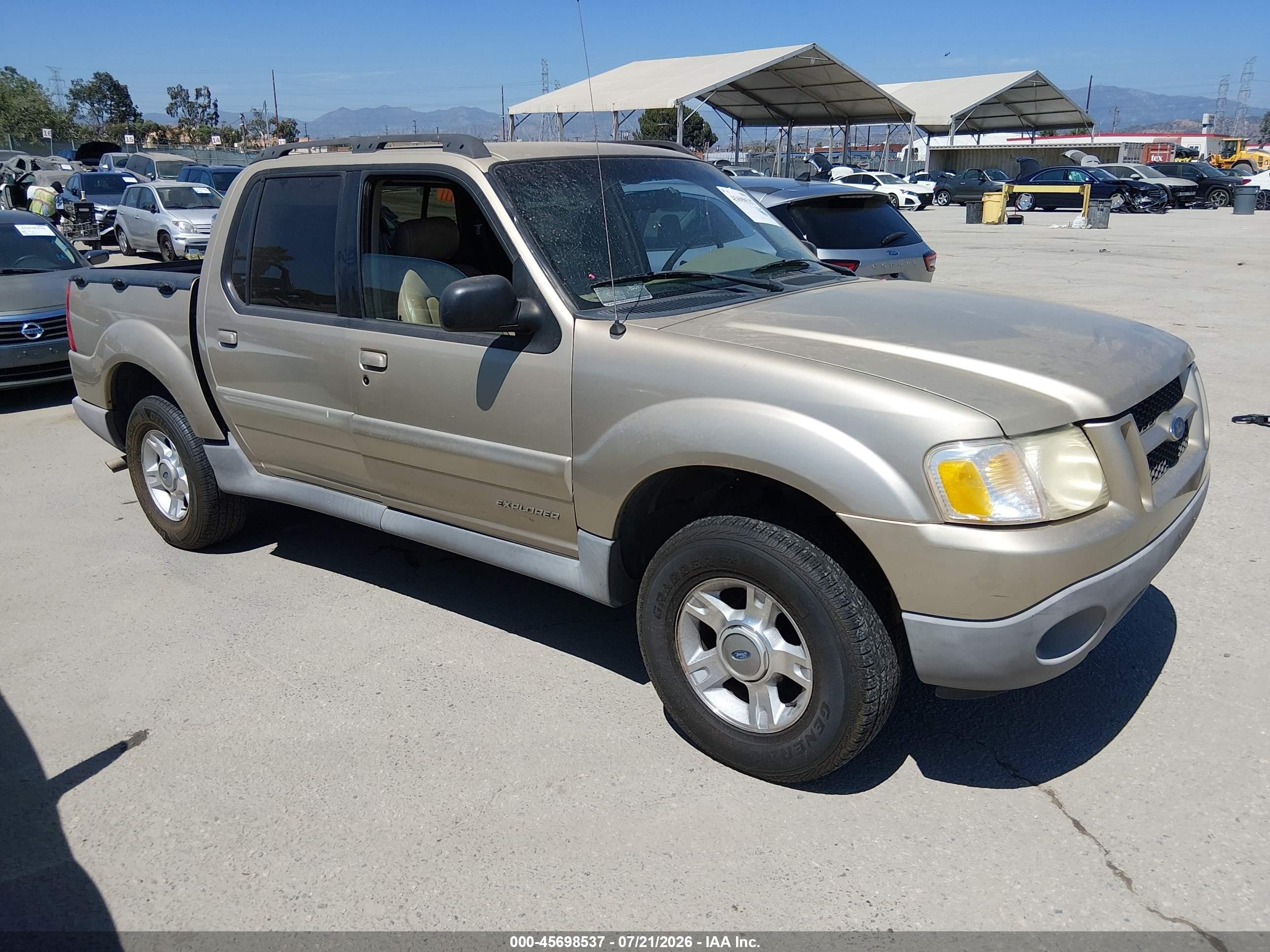 2001 Ford Explorer Sport Trac, VIN 1FMZU67E11UC23296 — Not stated