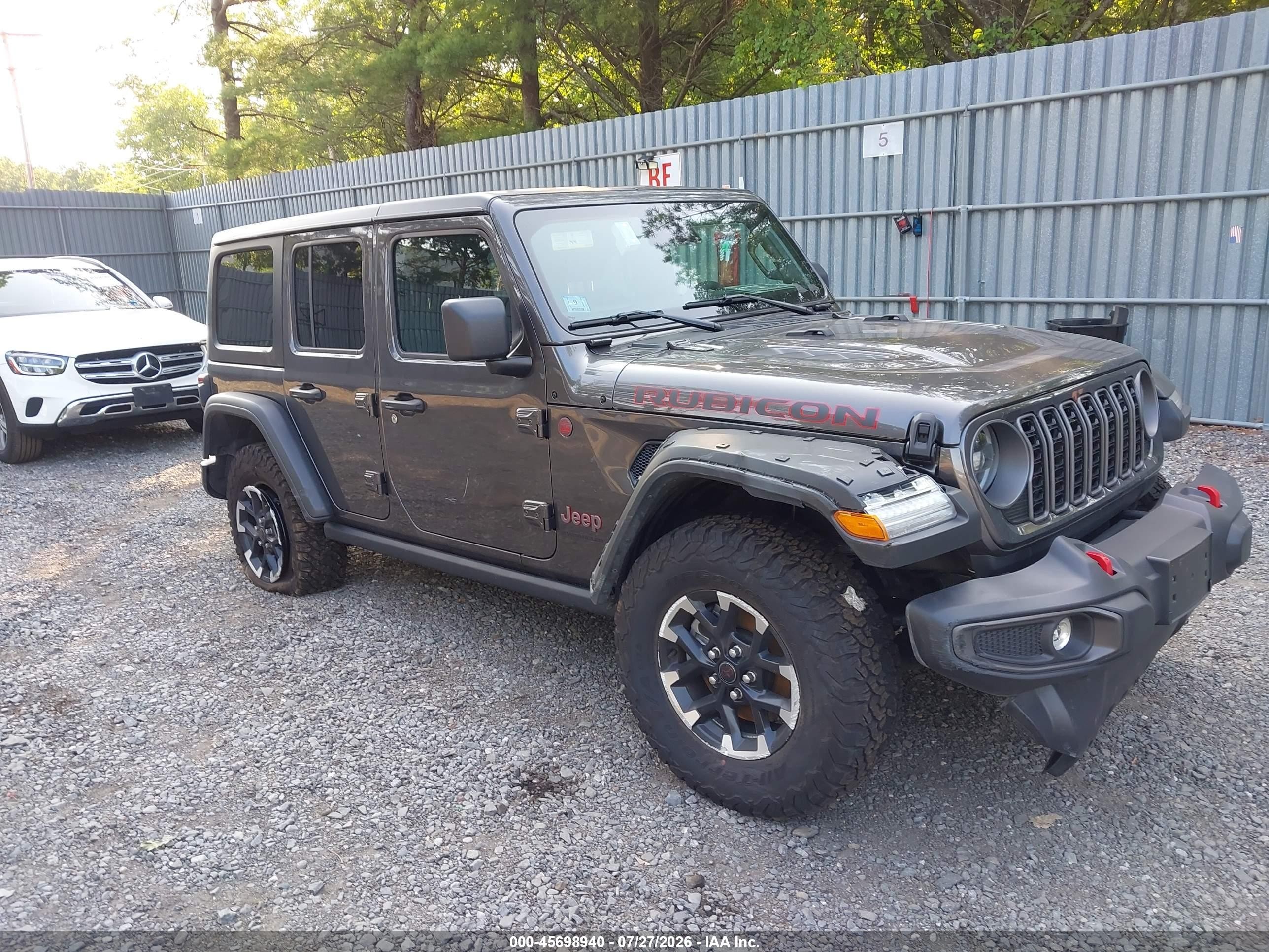 2025 Jeep Wrangler Rubicon, VIN 1C4PJXFN0SW663611 — Side