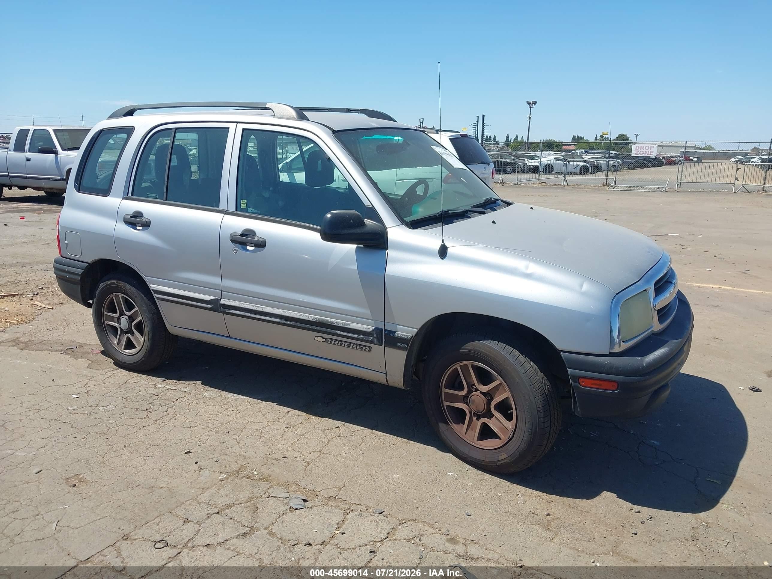 2003 Chevrolet Tracker, VIN 2CNBE13C836951690 — Обычный износ