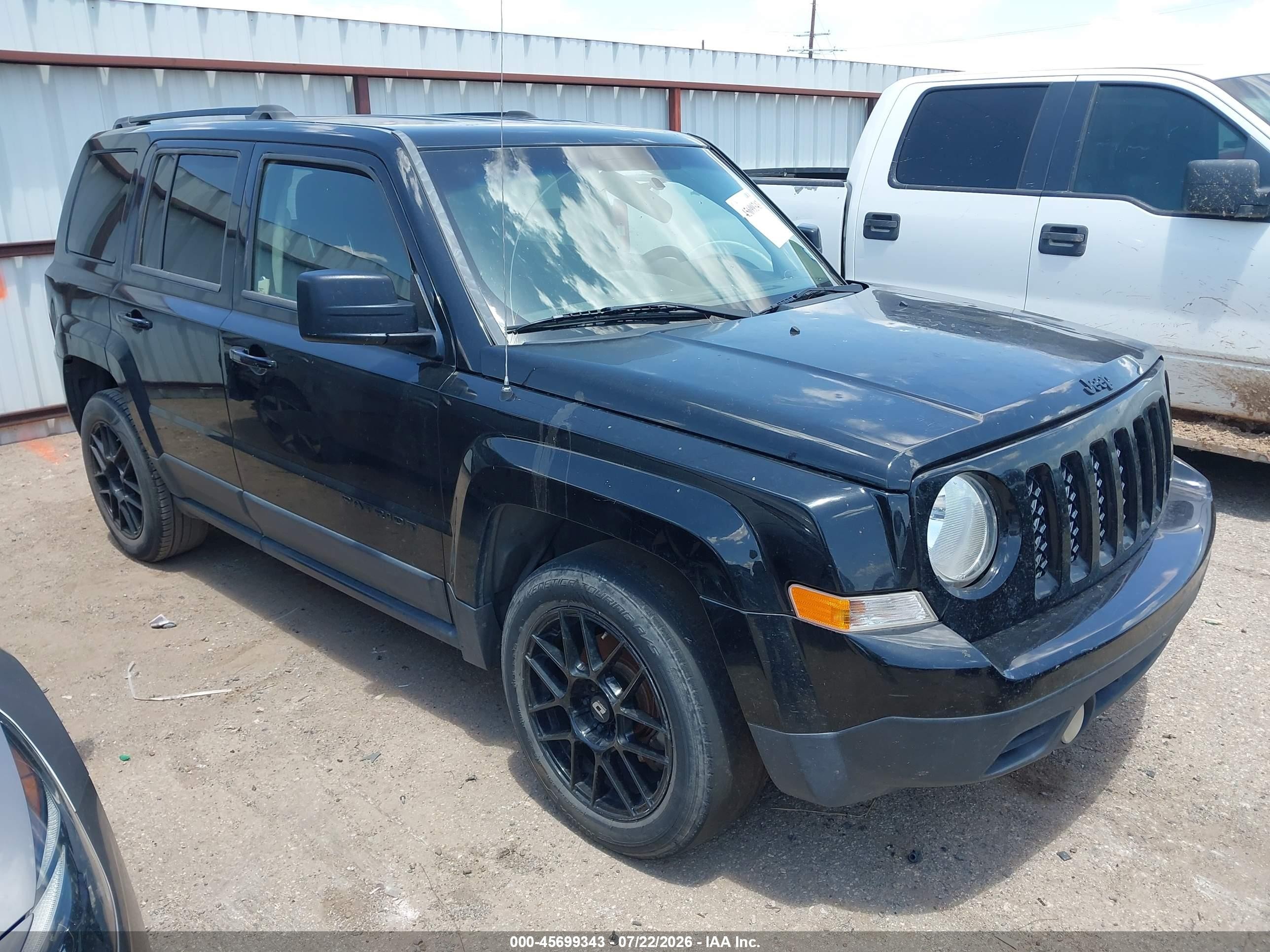 2015 Jeep Patriot Altitude, VIN 1C4NJPBA2FD186059 — Normal wear