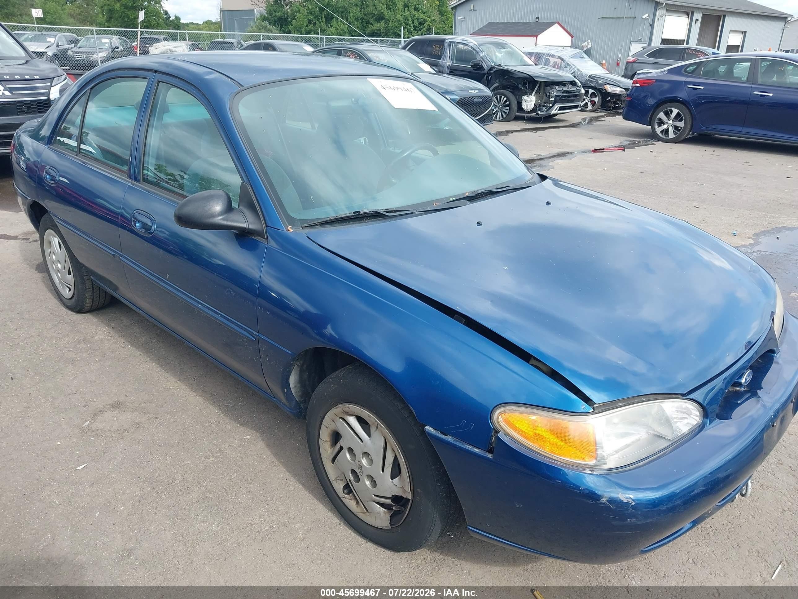 1999 Ford Escort SE, VIN 1FAFP13P7XW166047 — Hail
