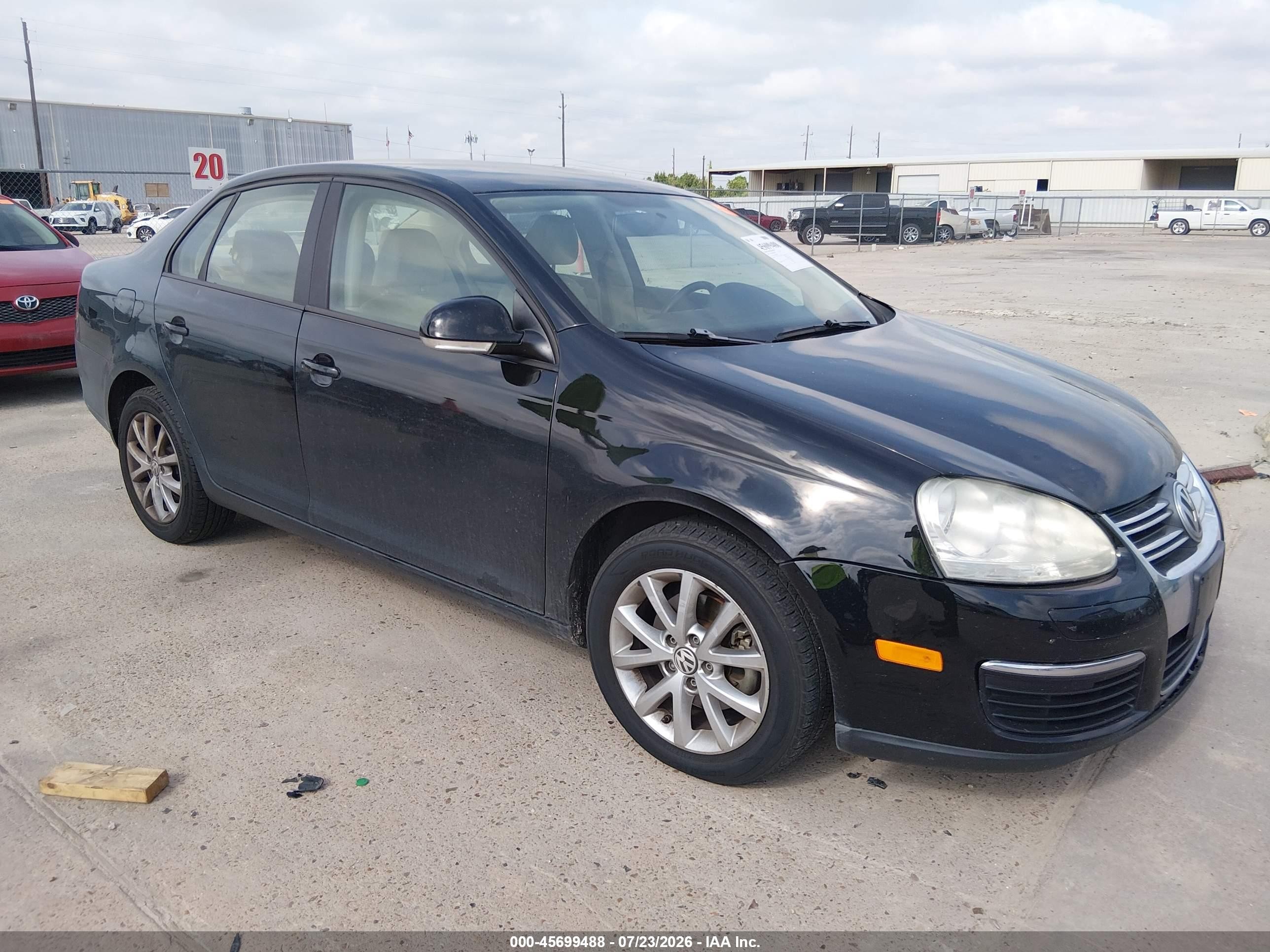 2010 Volkswagen Jetta Limited Edition, VIN 3VWAX7AJ6AM104889 — Rear end